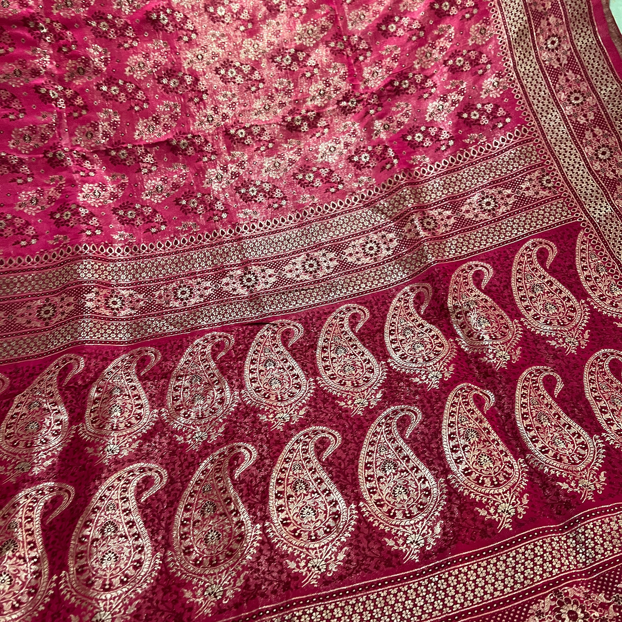 Vintage Banarasi Saree 755 - Vintage India NYC