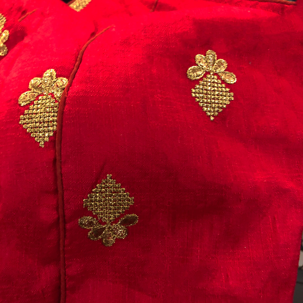 IE Gold Buti Choli Blouse - Vintage India NYC
