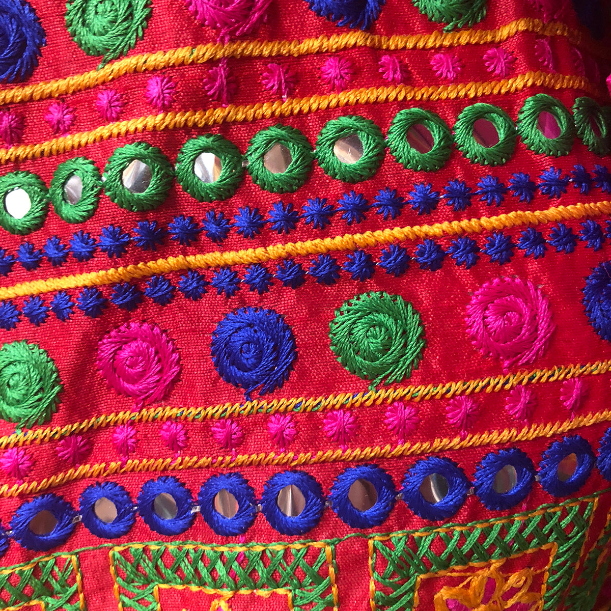 IE Mirrorwork Choli Blouse 2 - Vintage India NYC