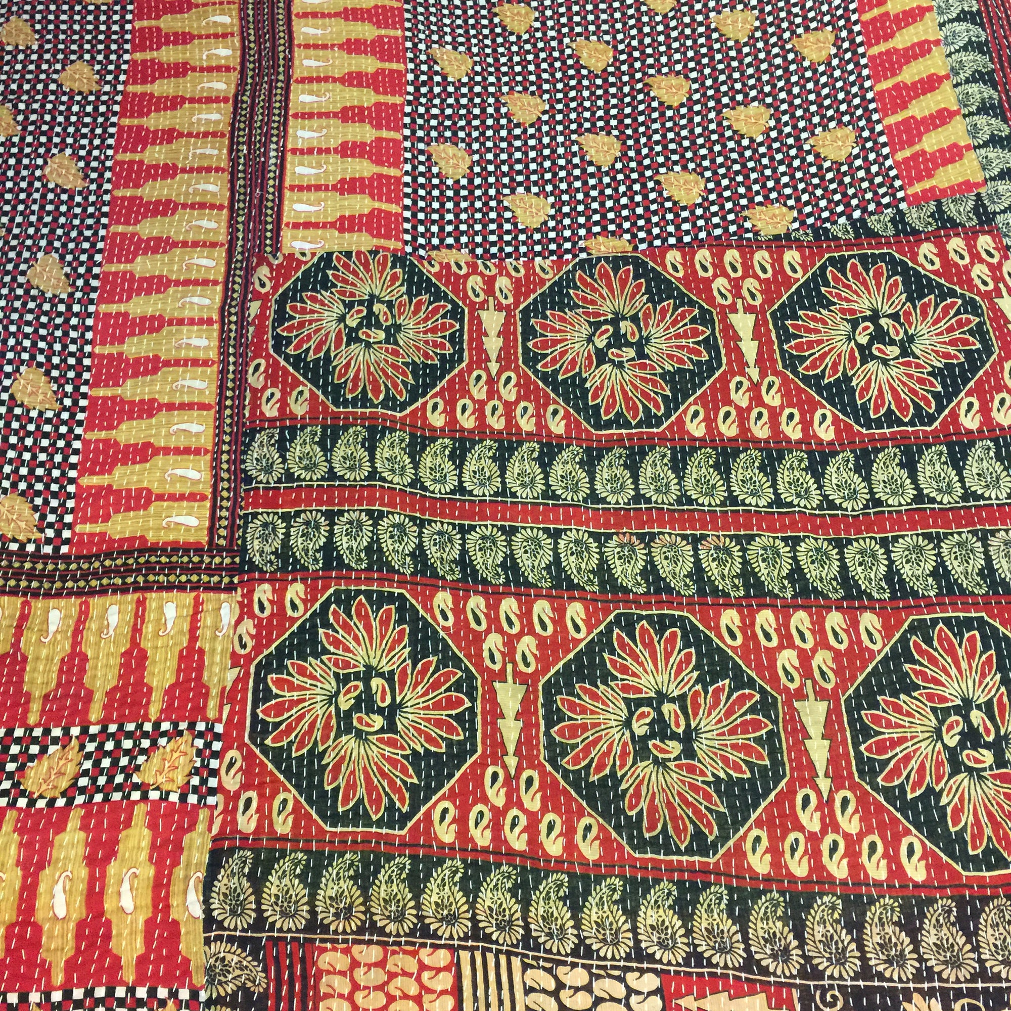 Vintage Kantha Quilt 2 - Vintage India NYC