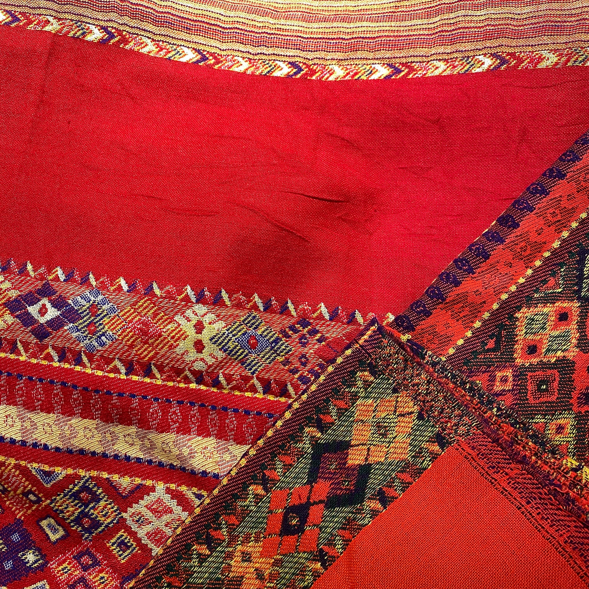 Soft Wool Blend Shawl Scarf - 2 Colors - Vintage India NYC