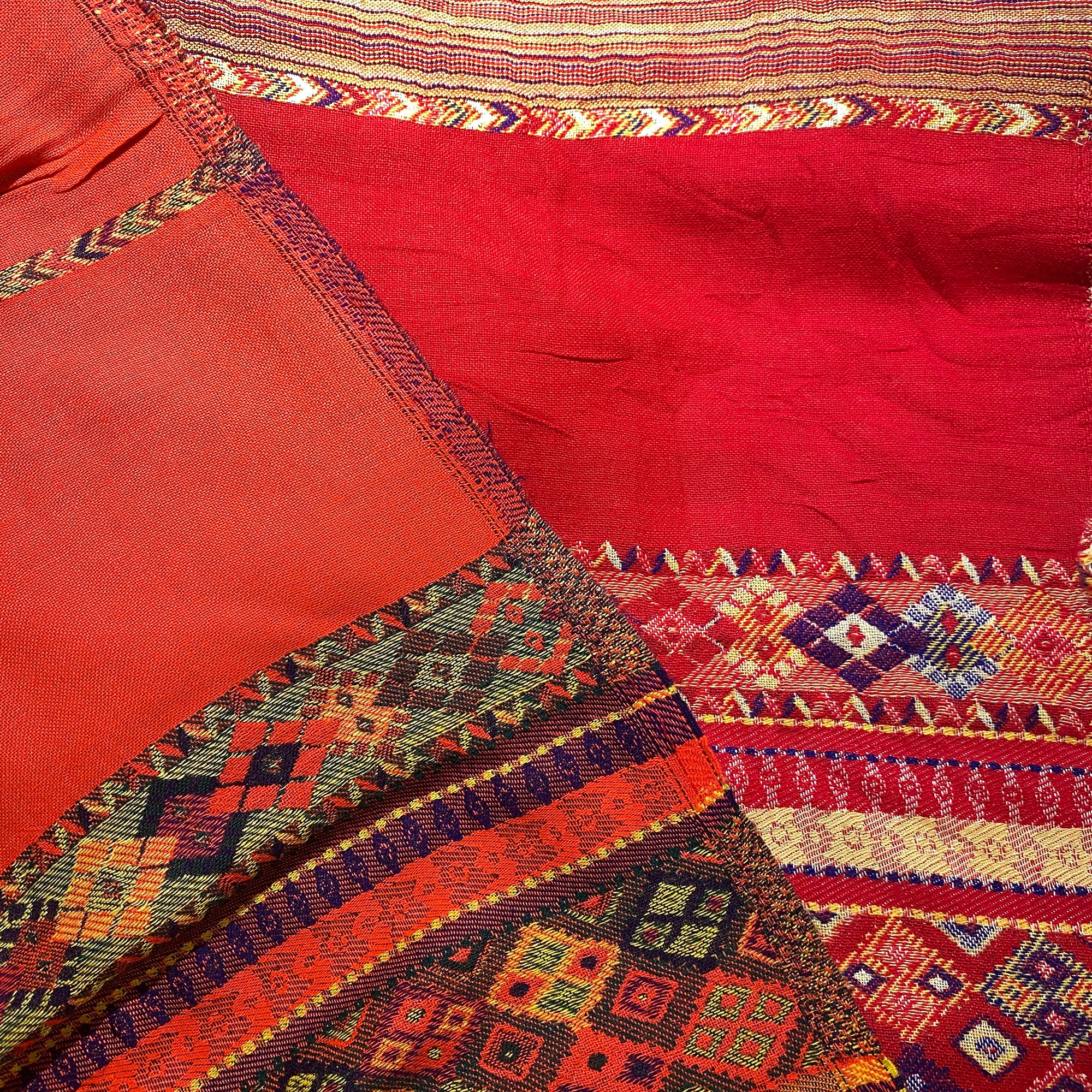 Soft Wool Blend Shawl Scarf - 2 Colors - Vintage India NYC