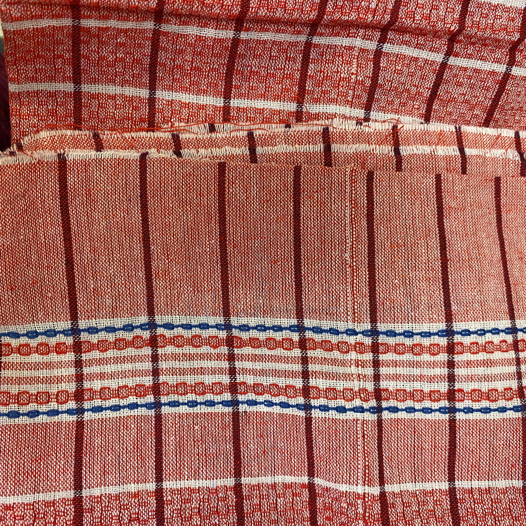 Plaid Gamcha Towel - Vintage India NYC