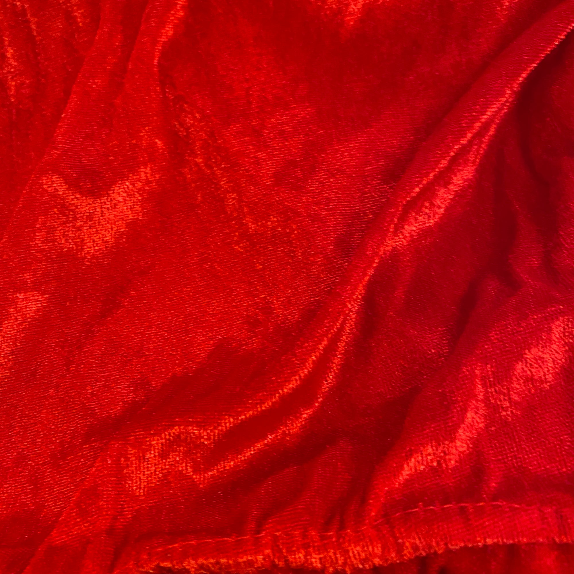 Velvet Stretch Crop Top - Vintage India NYC