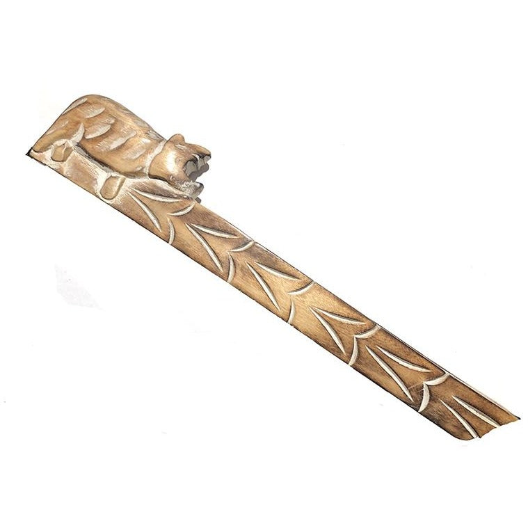 OS Wooden Animal Incense Holder - Vintage India NYC