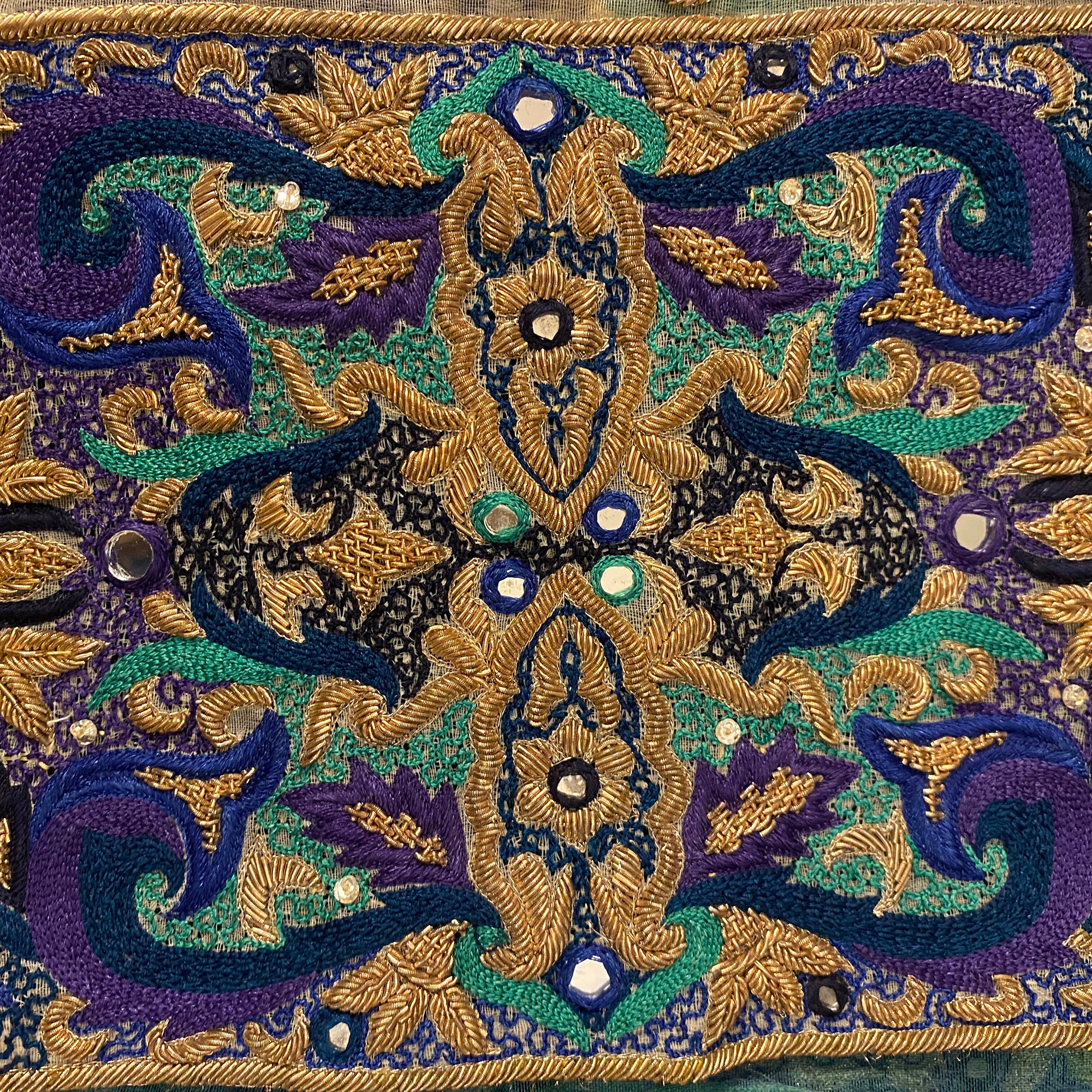 Vintage Heavy Work Rohit Bal Dupatta - Vintage India NYC