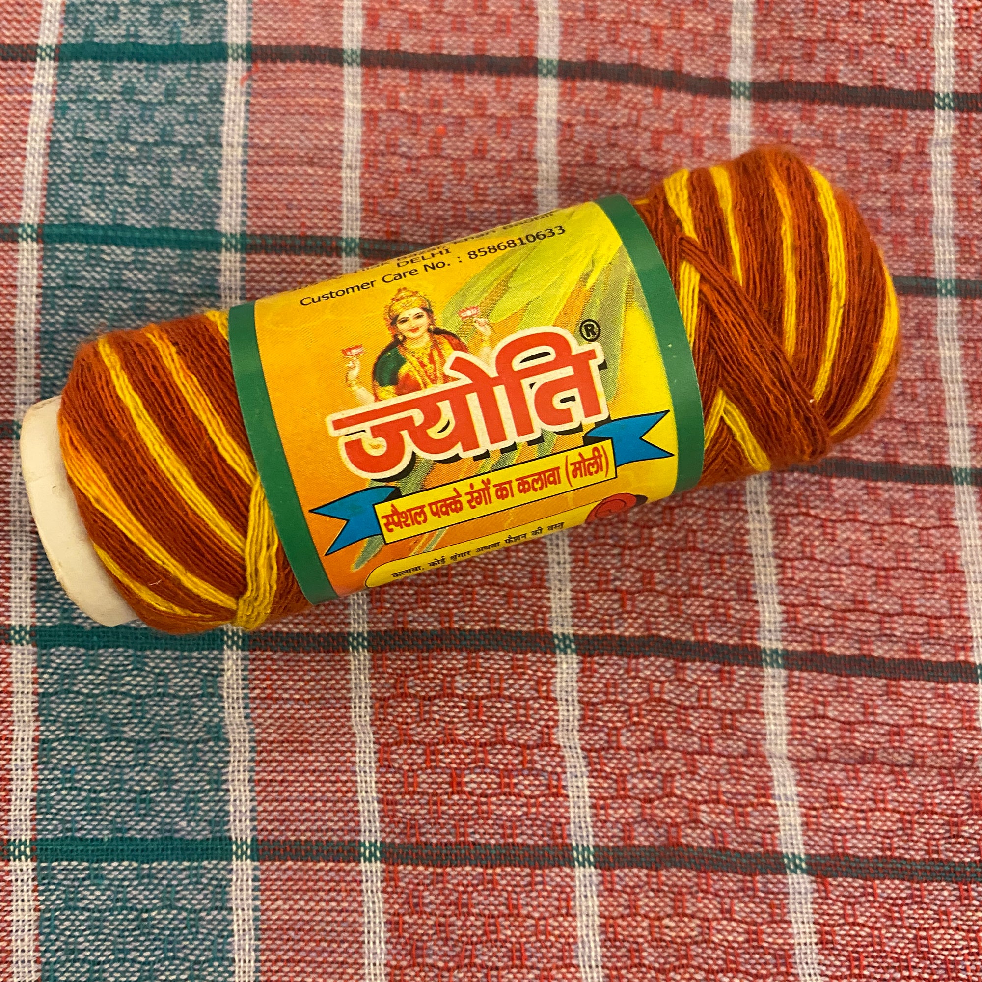 Roli Moli Kalava-Red Thread - Vintage India NYC