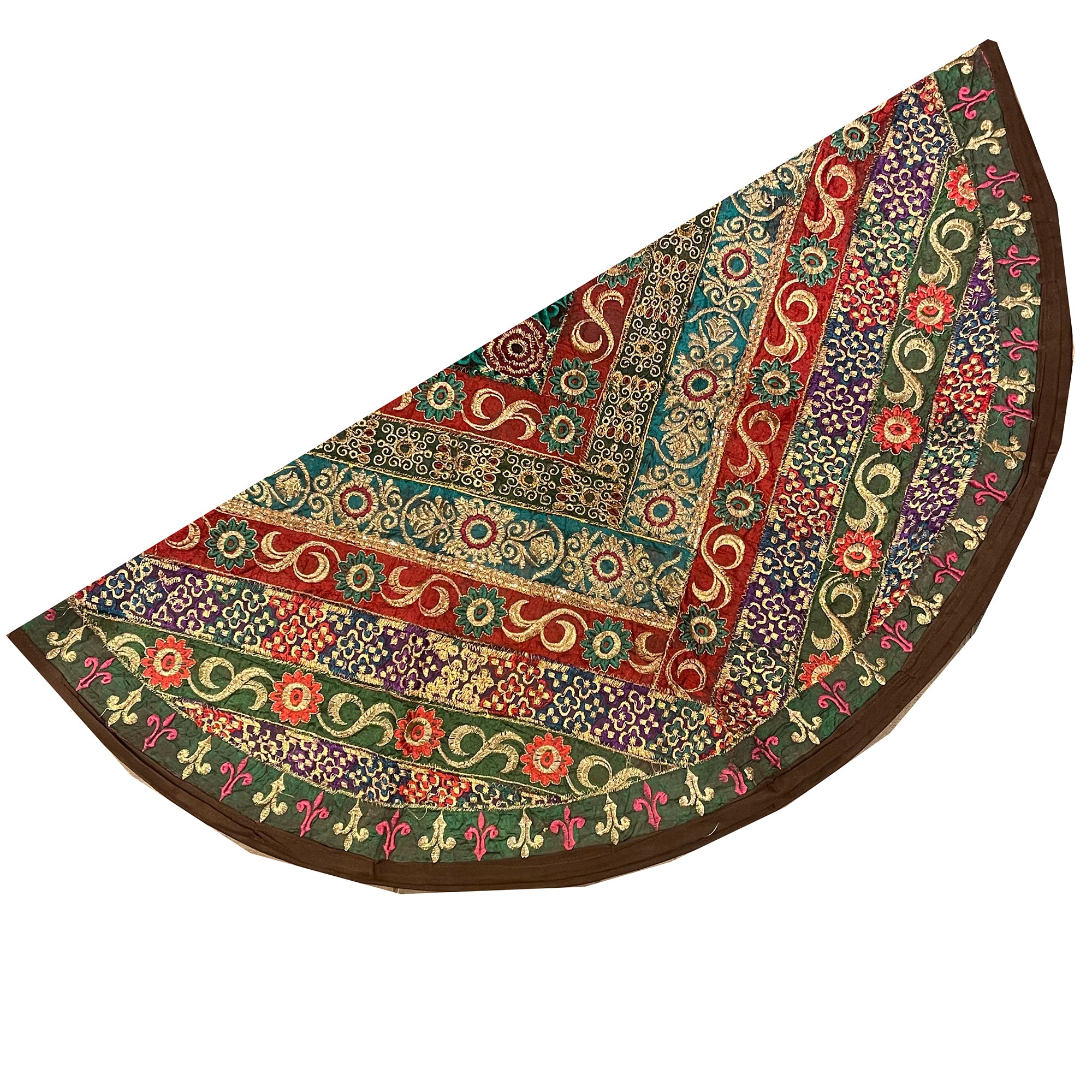 Round Wall Hanging/Table Decor 8992 - Vintage India NYC