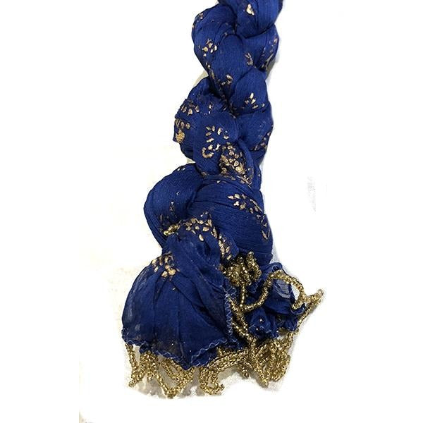 BN chiffon block print scarf - Vintage India NYC