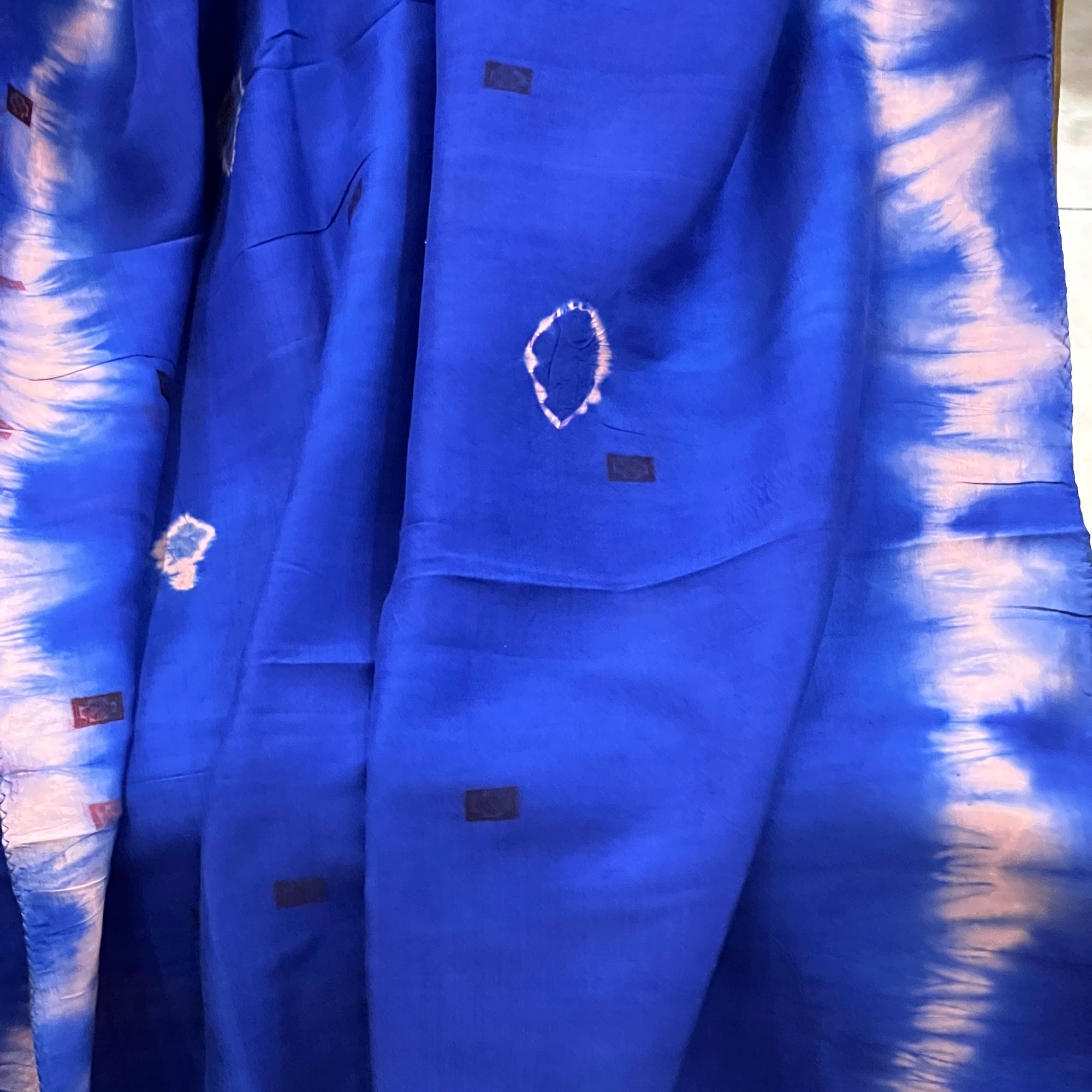 LH Bandhani Pure Silk Scarves-Various - Vintage India NYC