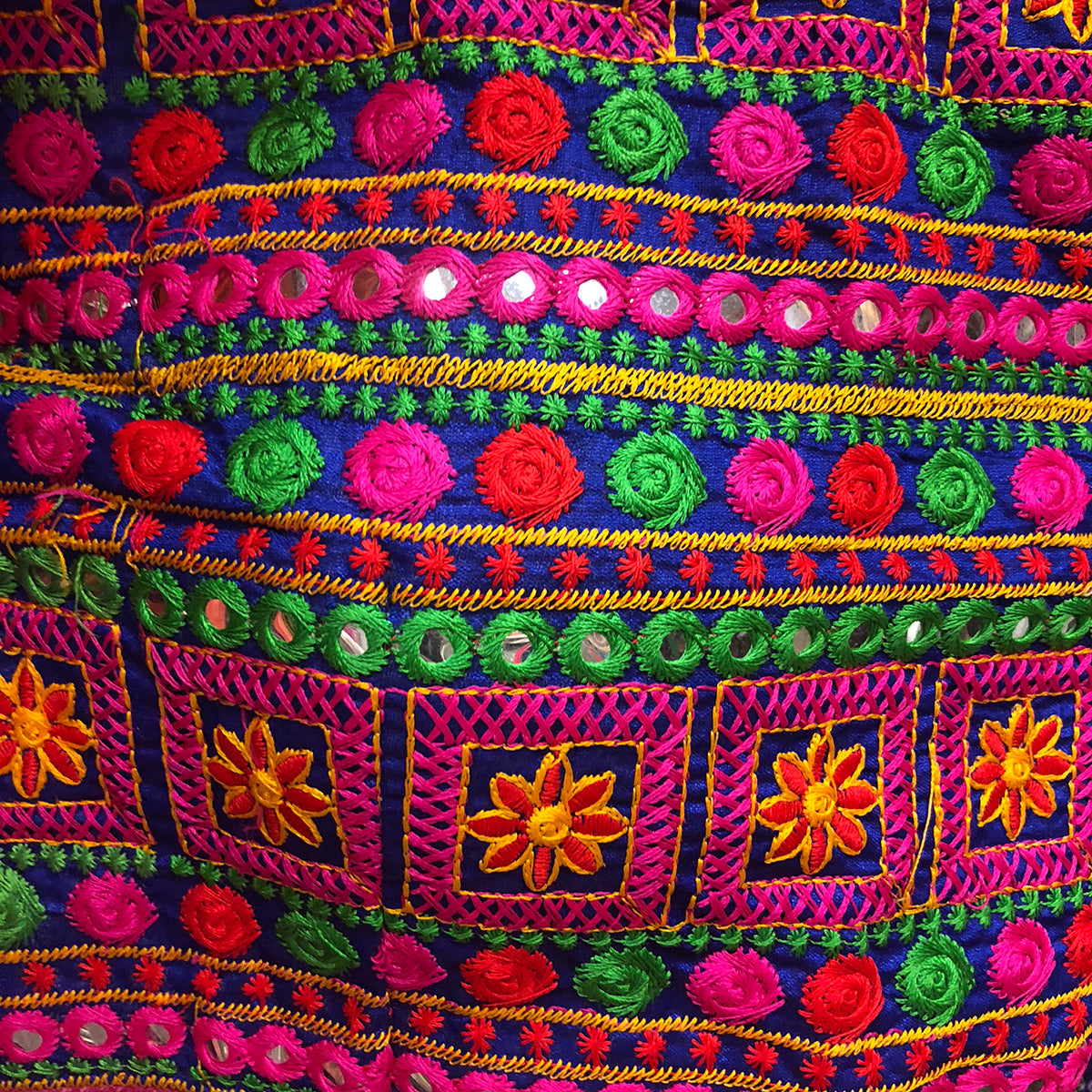 IE Mirrorwork Choli Blouse 2 - Vintage India NYC