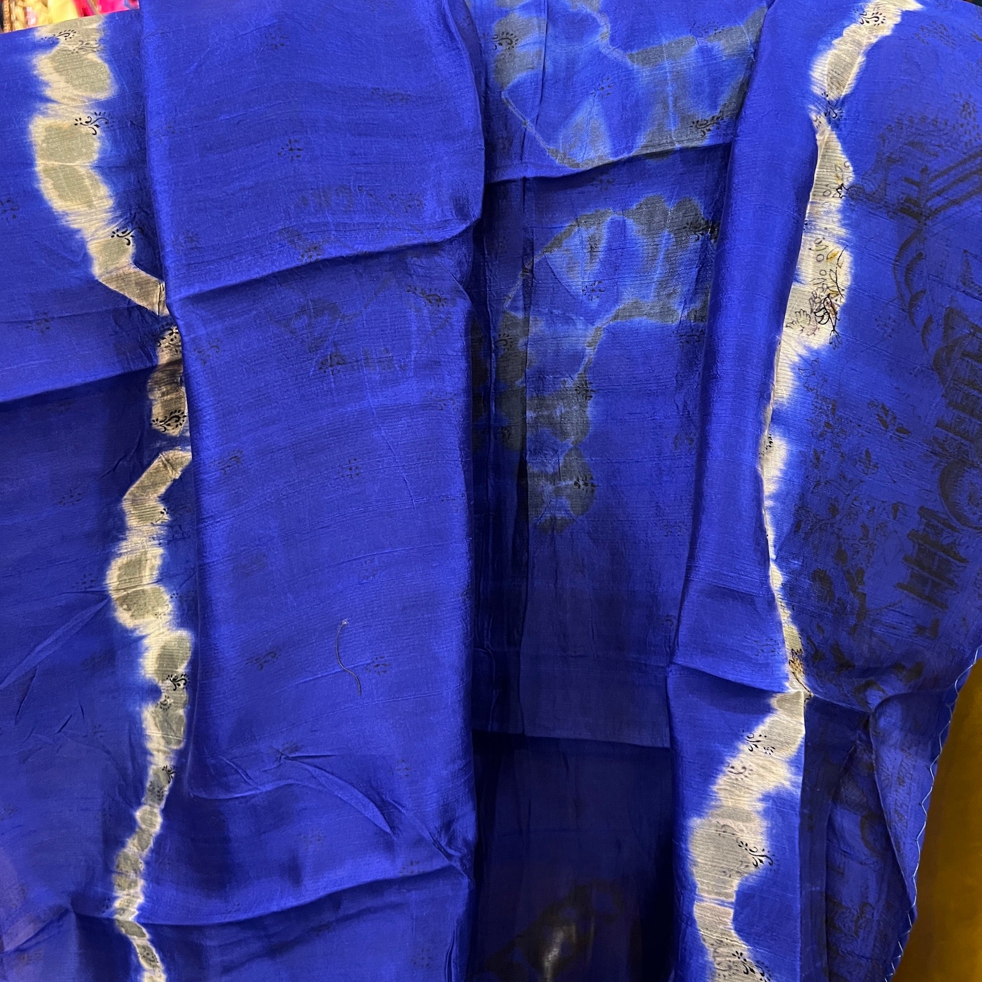 LH Bandhani Pure Silk Scarves-Various - Vintage India NYC