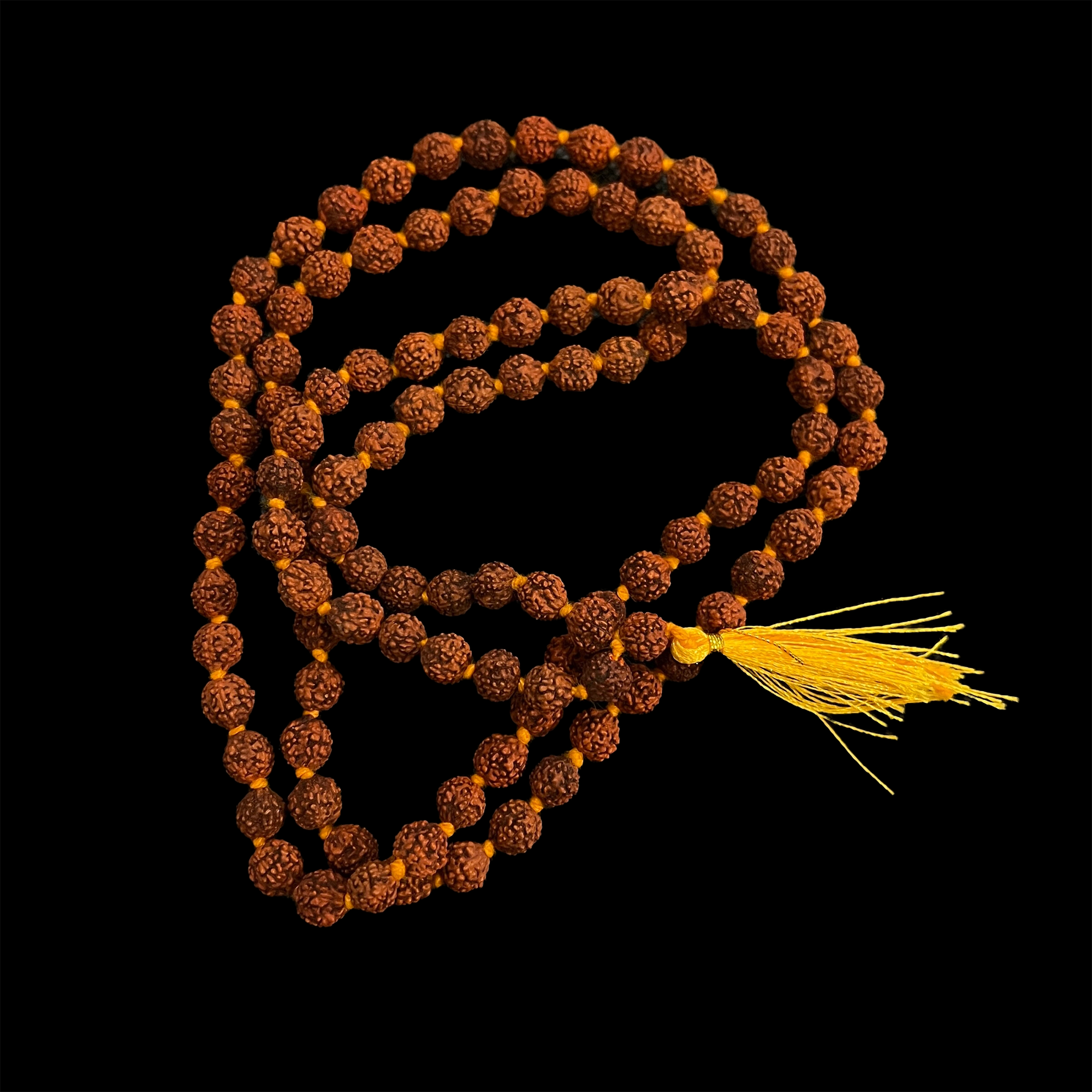 Rudraksha Med 108 Beads-5 sizes - Vintage India NYC