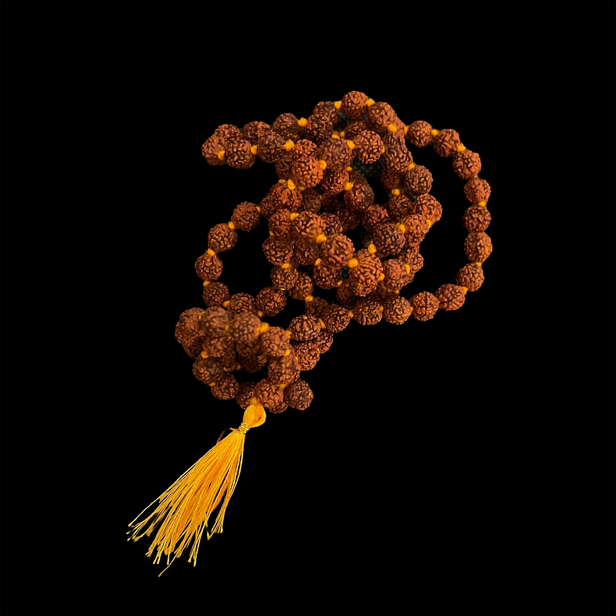 Rudraksha Med 108 Beads-5 sizes - Vintage India NYC