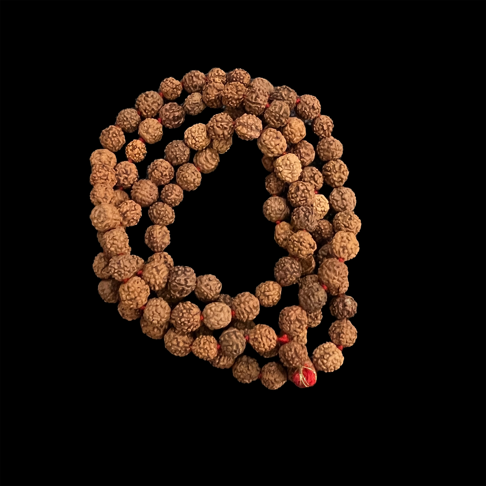 Rudraksha Med 108 Beads-5 sizes - Vintage India NYC