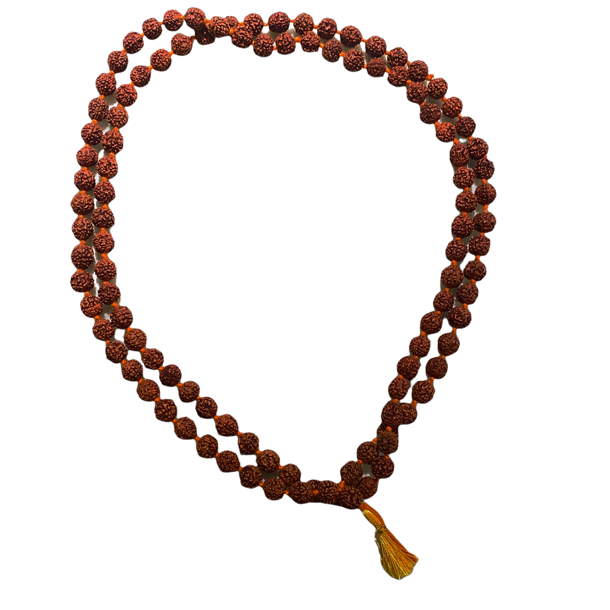 Rudraksha Med 108 Beads - Vintage India NYC