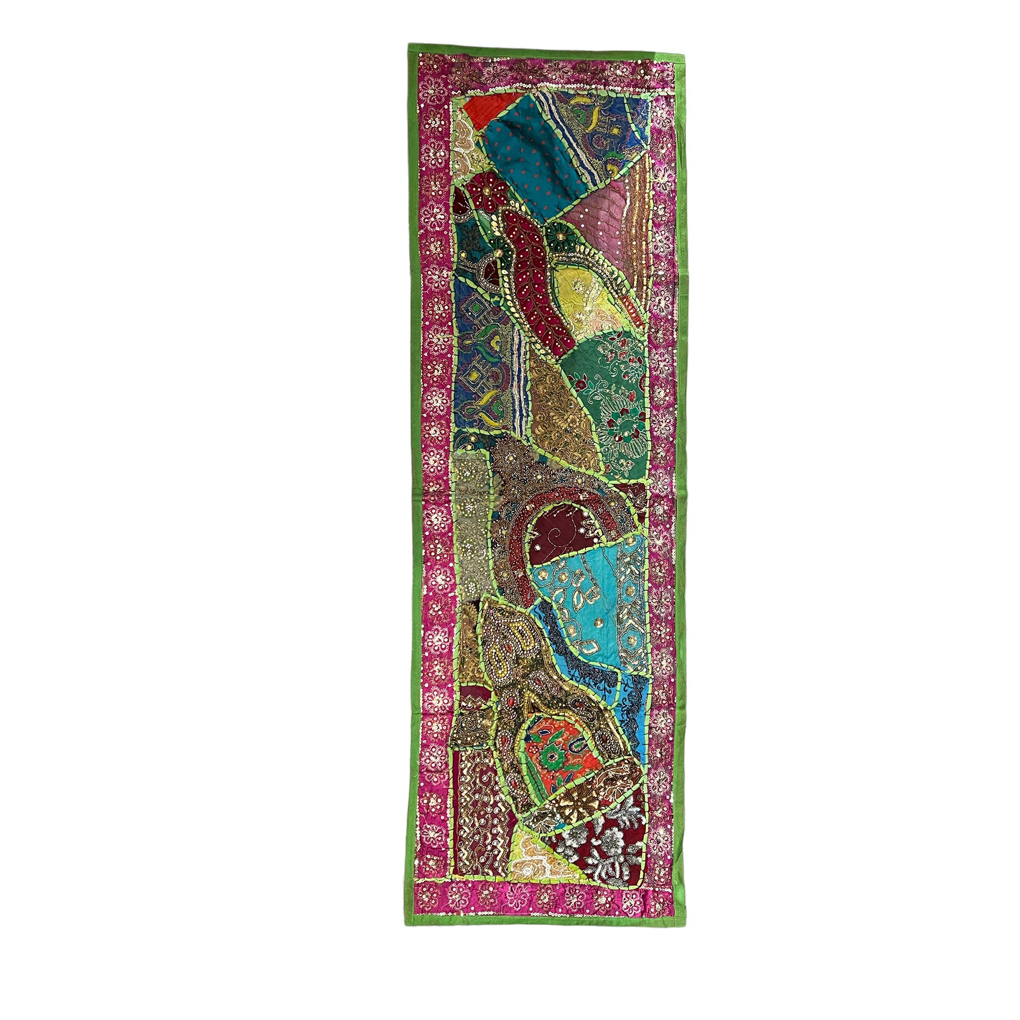 Handmade Embroidered Jeweled Runners-10 Styles - Vintage India NYC