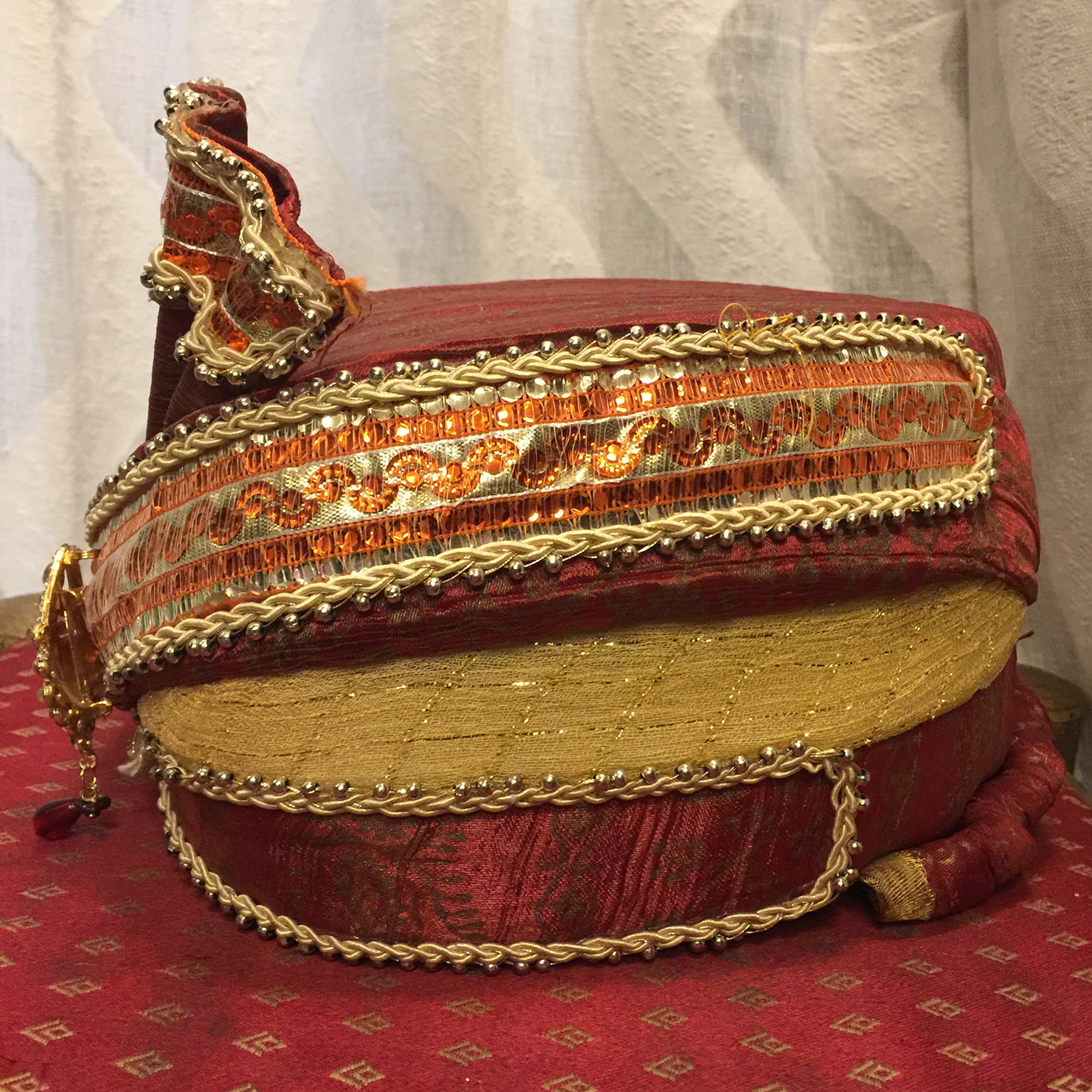 Boys Rust Pagri - Vintage India NYC