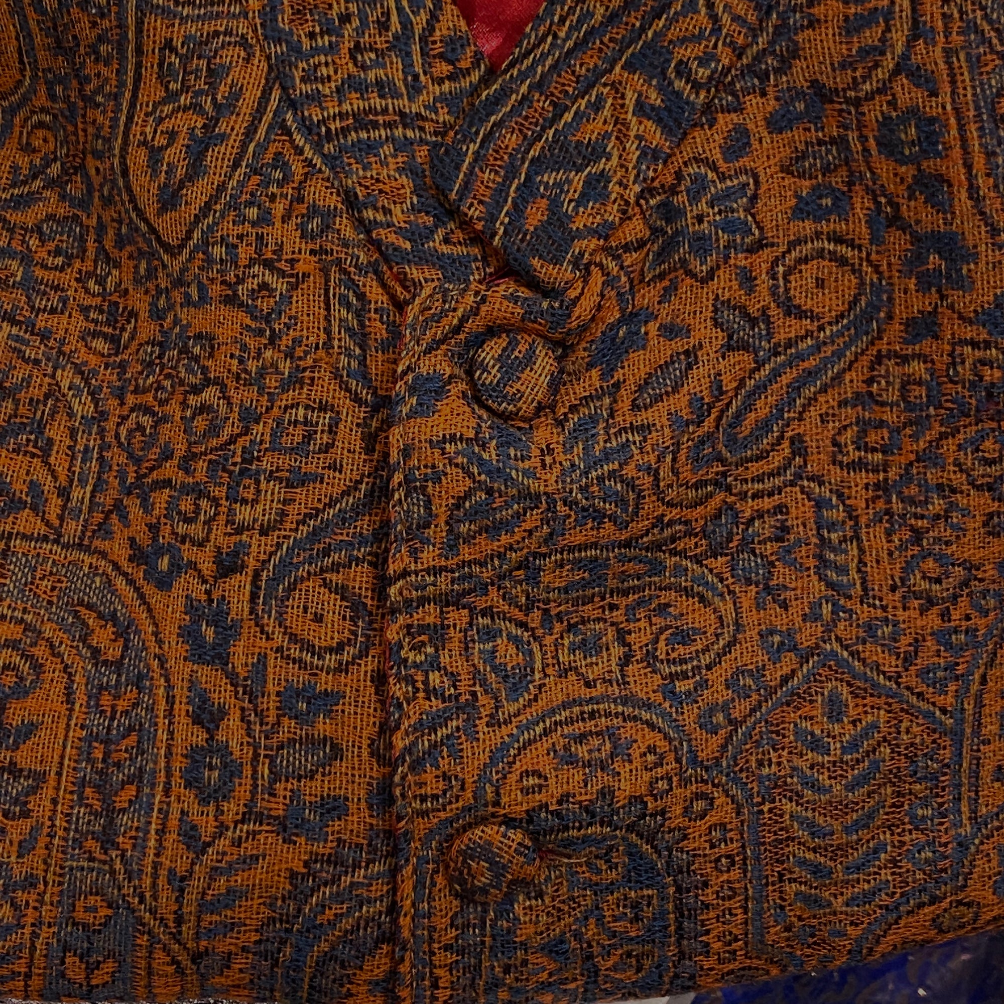 Woolen paisley children's jacket - Vintage India NYC