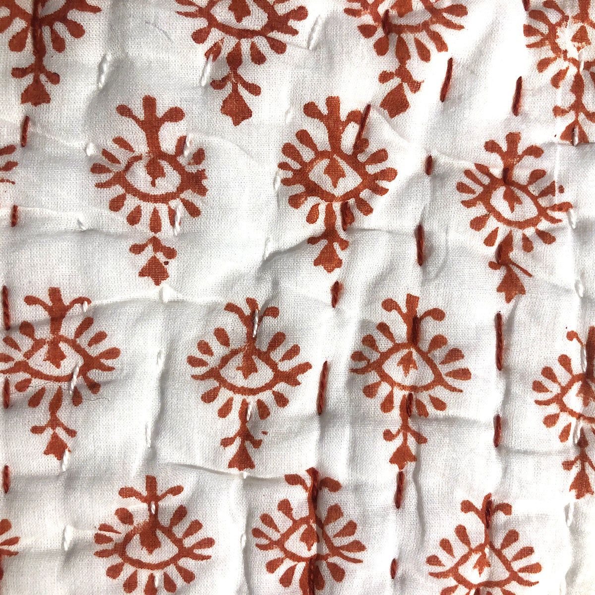 Blockprint Reversible Baby Blankets - Vintage India NYC