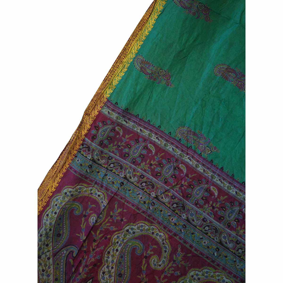 Silk Saree 1742 - Vintage India NYC
