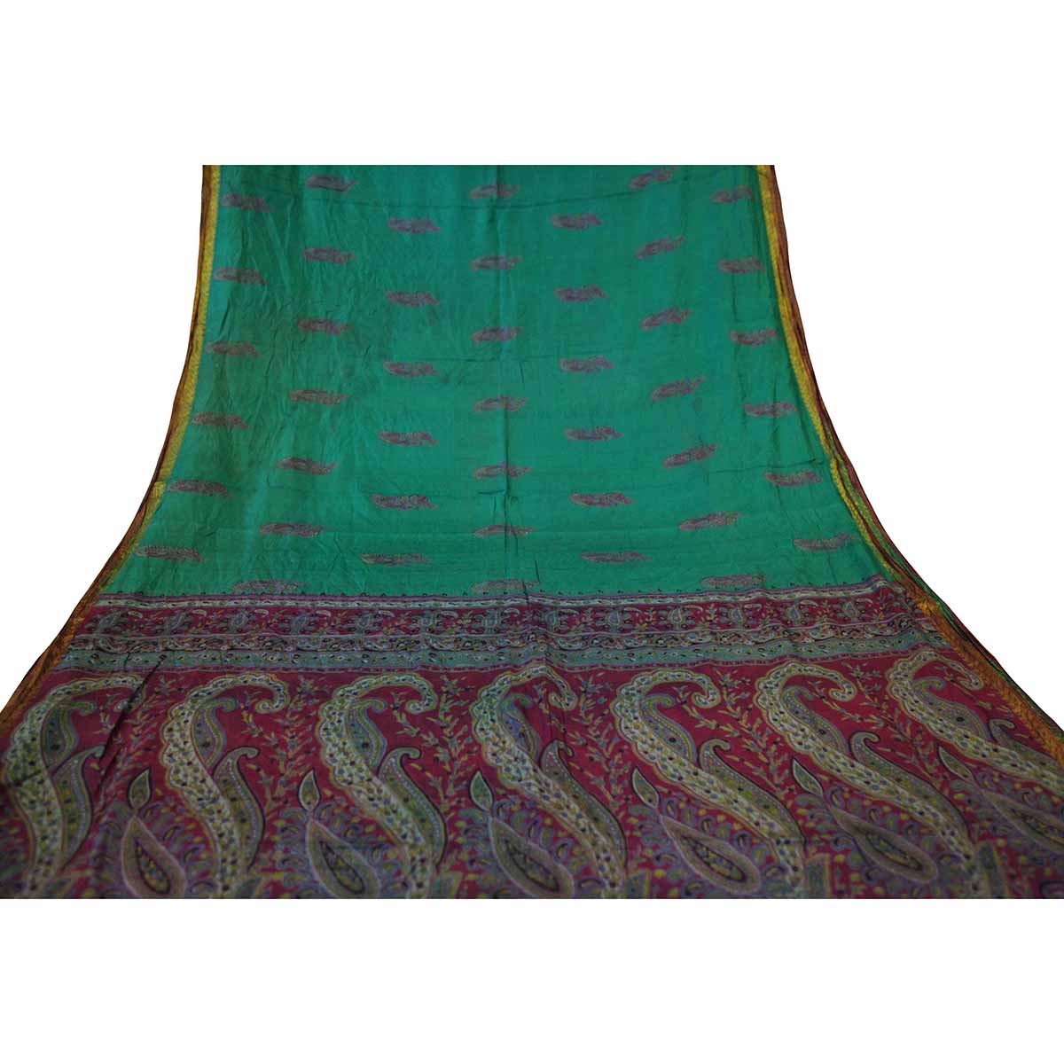 Silk Saree 1742 - Vintage India NYC