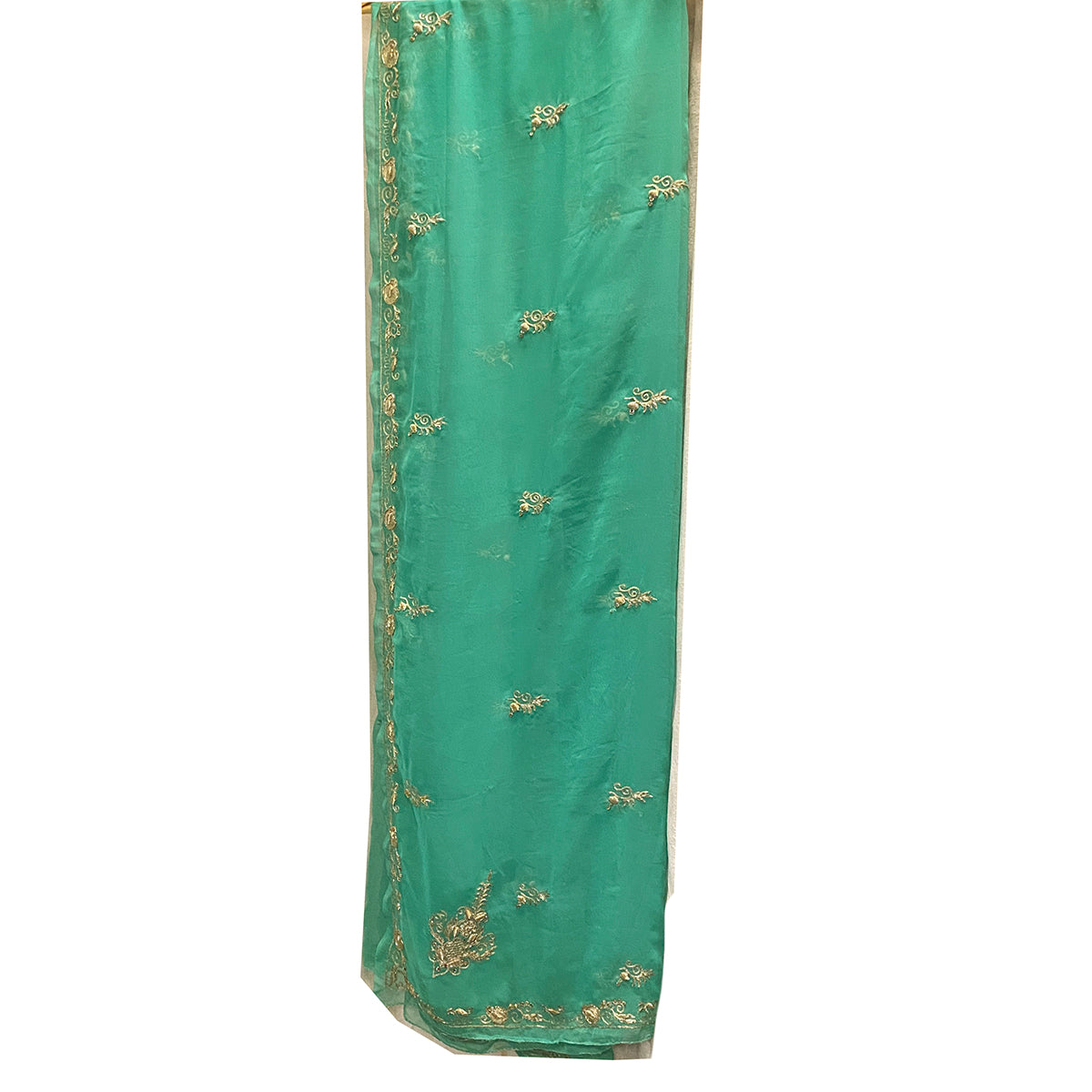 Vintage Heavy Work Dupatta Scarf 6899 - Vintage India NYC