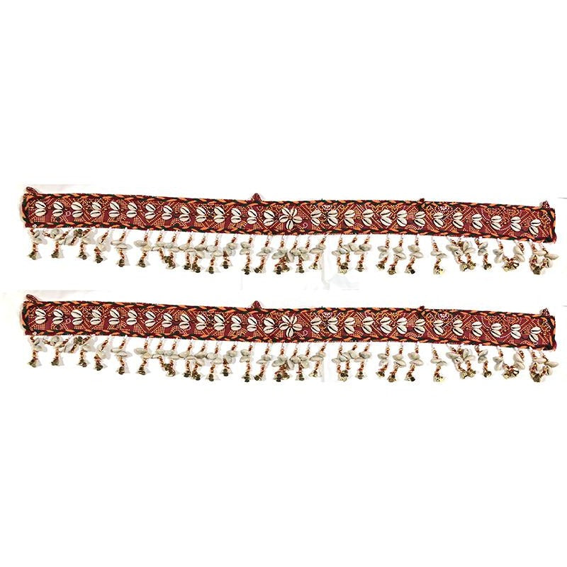 AE Shell Wall Hanging/Toran - Vintage India NYC