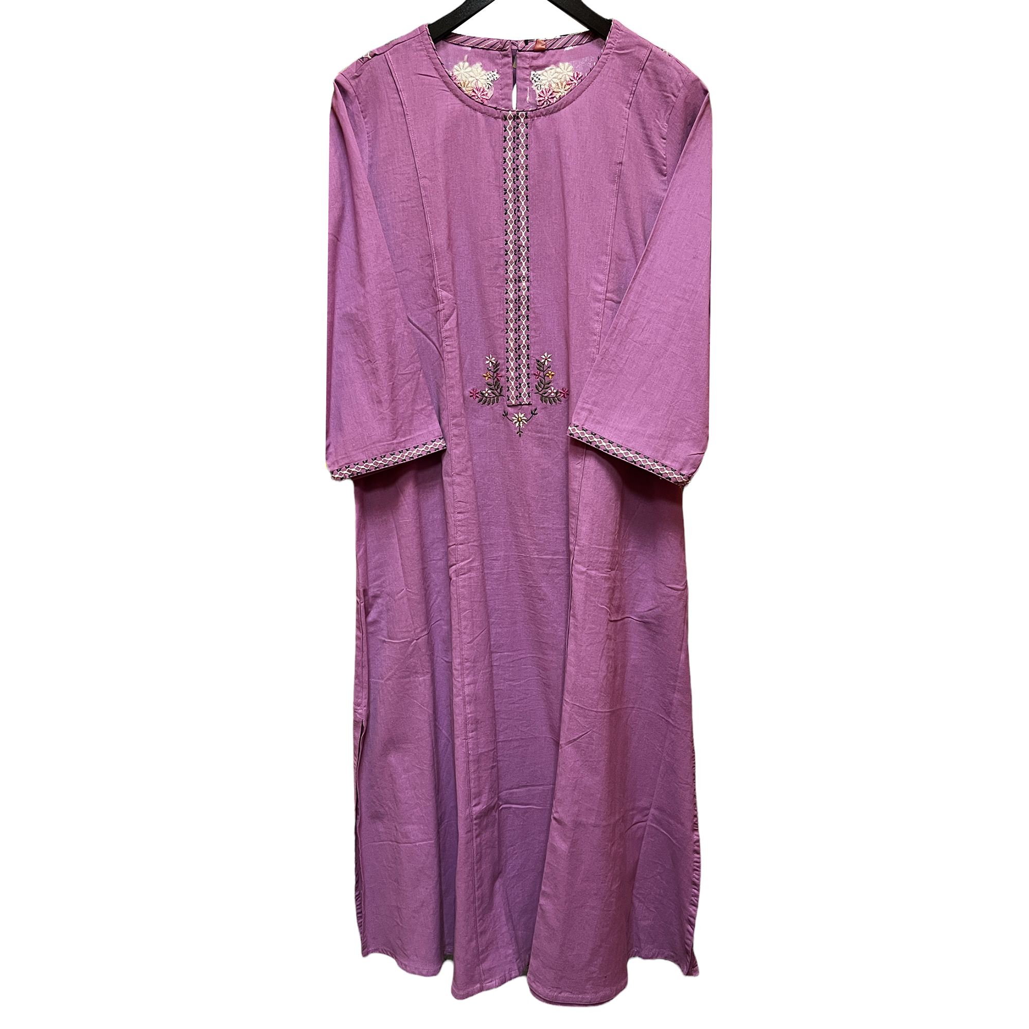 Lavender Kurta - Vintage India NYC