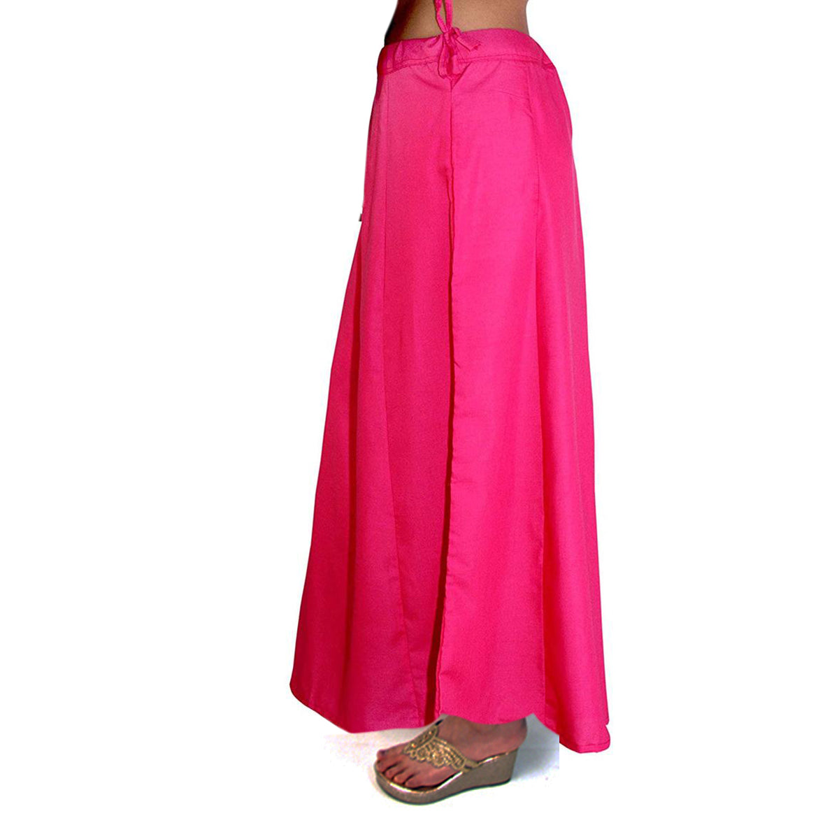 Women's Satin Petticoat Saree Underskirt Sari Nepal