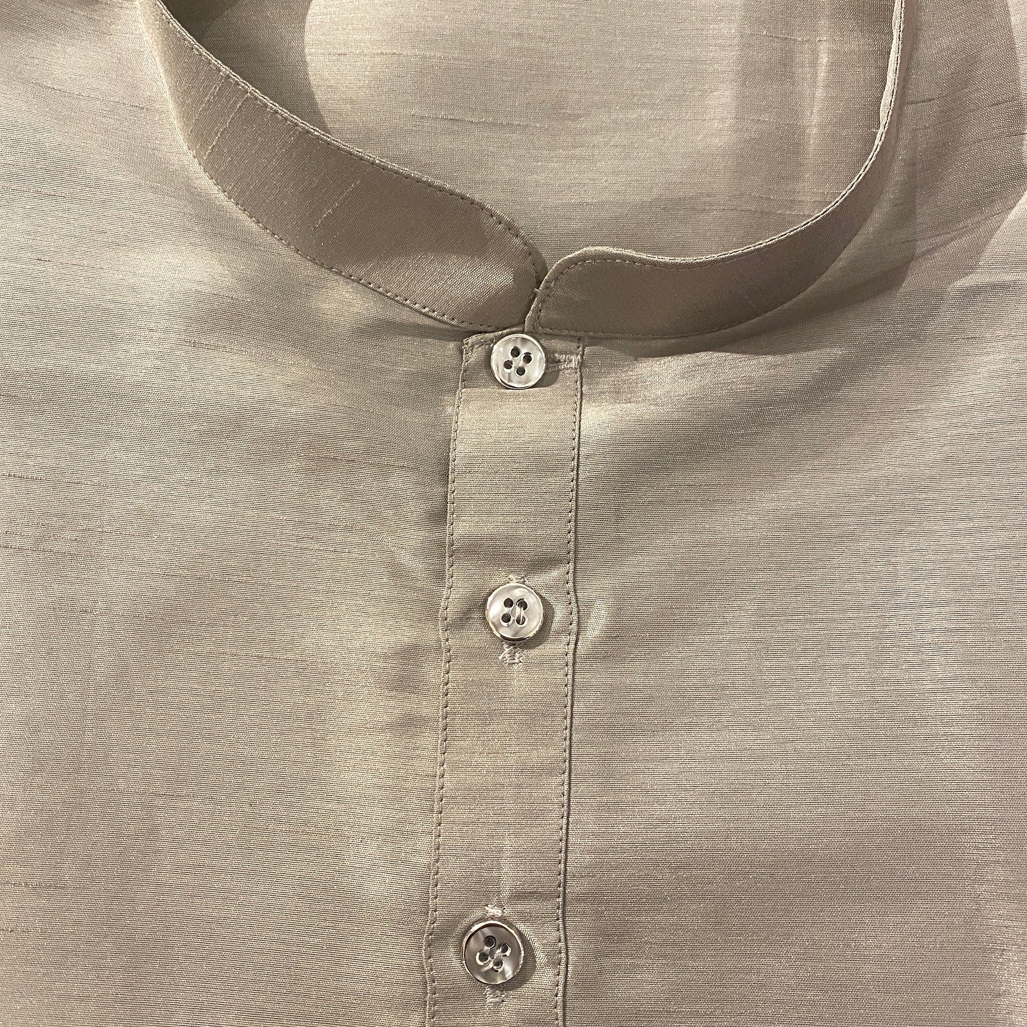 YD Formal Plain Kurtas-6 colors - Vintage India NYC