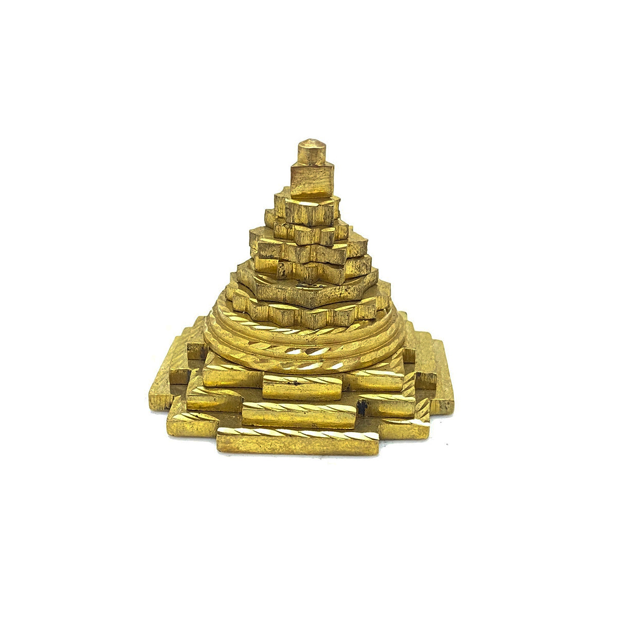 GM Brass Sri Yantra - Vintage India NYC