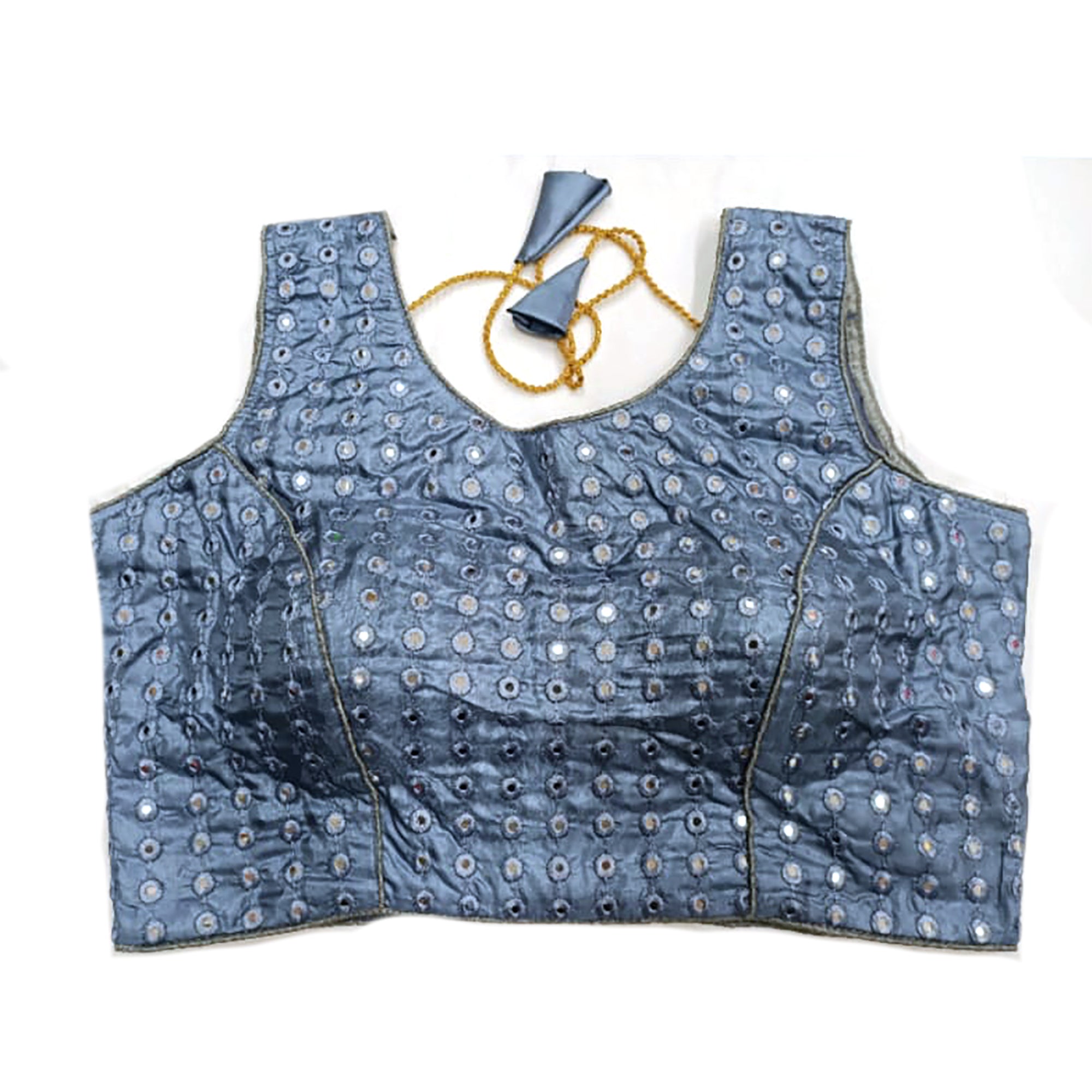 Mirror Choli Blouse-8 Colors - Vintage India NYC