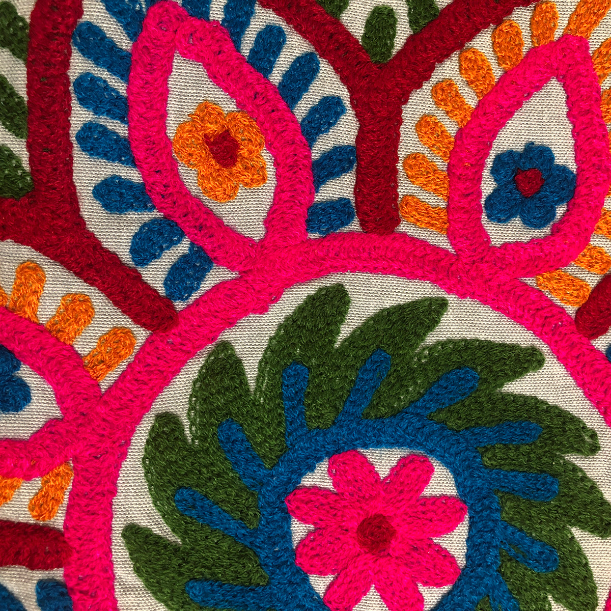 JM Suzani Embroidered Pillow Covers - Vintage India NYC