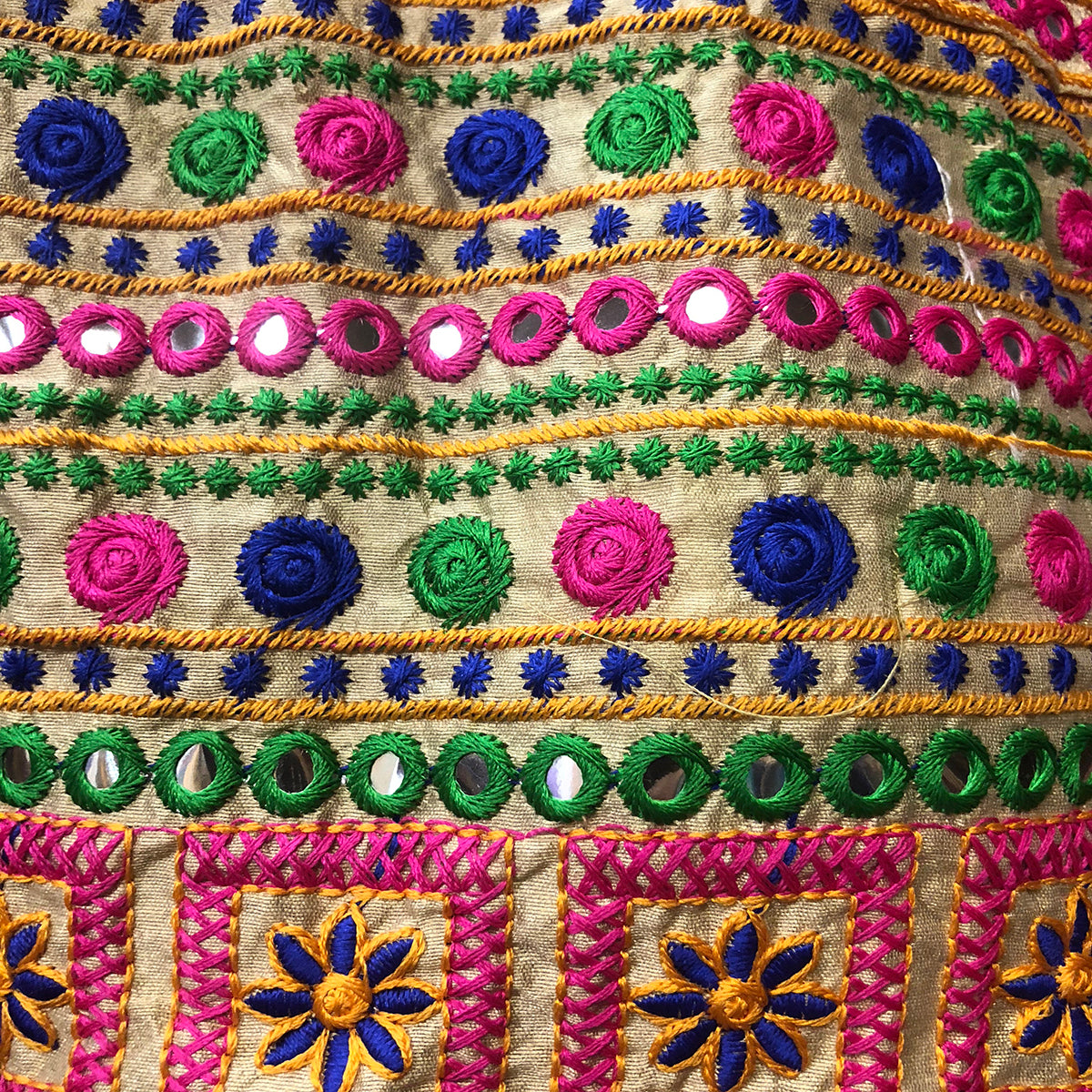 IE Mirrorwork Choli Blouse 2 - Vintage India NYC