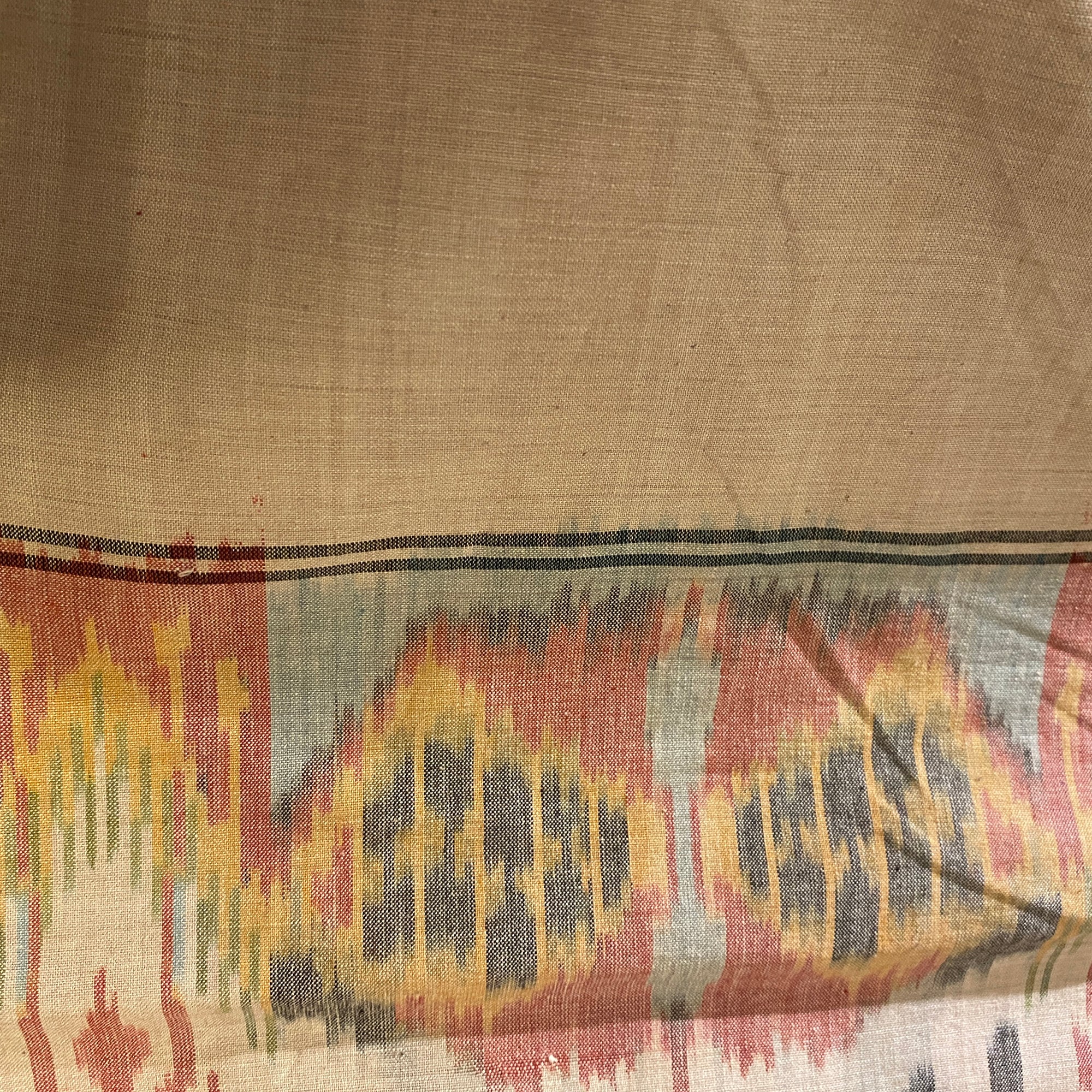 Ikat Bedcover/Tablecloth - Vintage India NYC