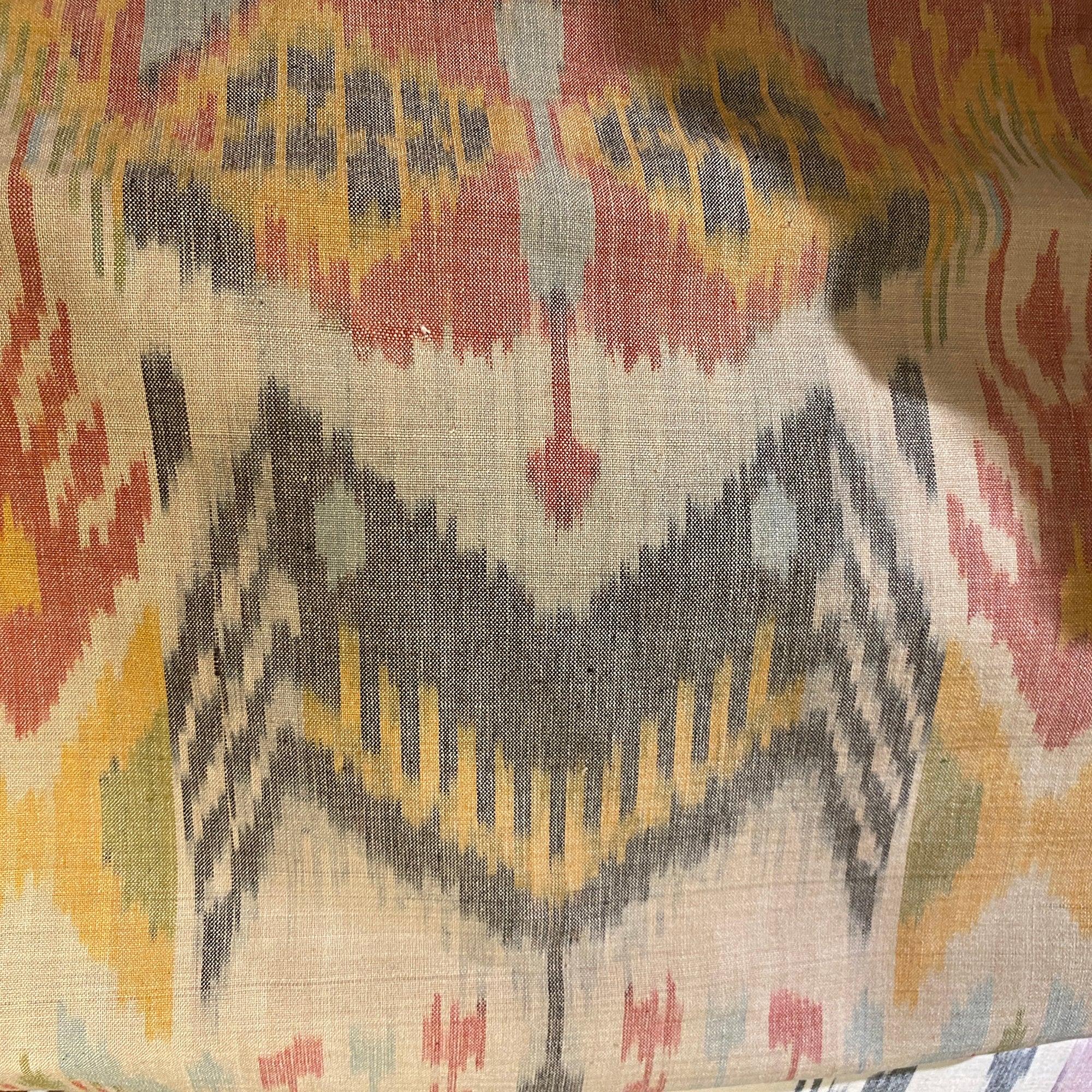 Ikat Bedcover/Tablecloth - Vintage India NYC