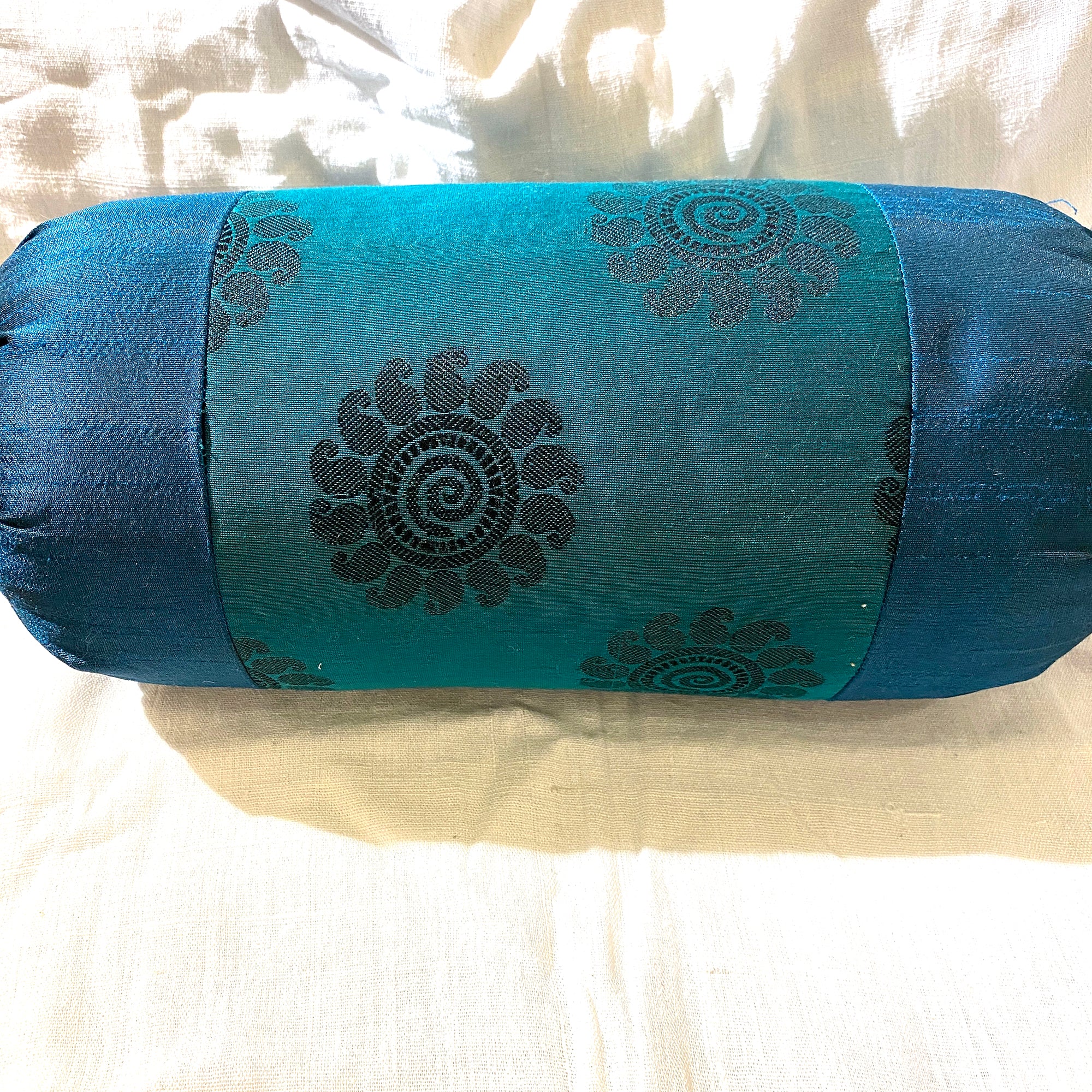 Small Bolster Pillows w/ Insert - Vintage India NYC