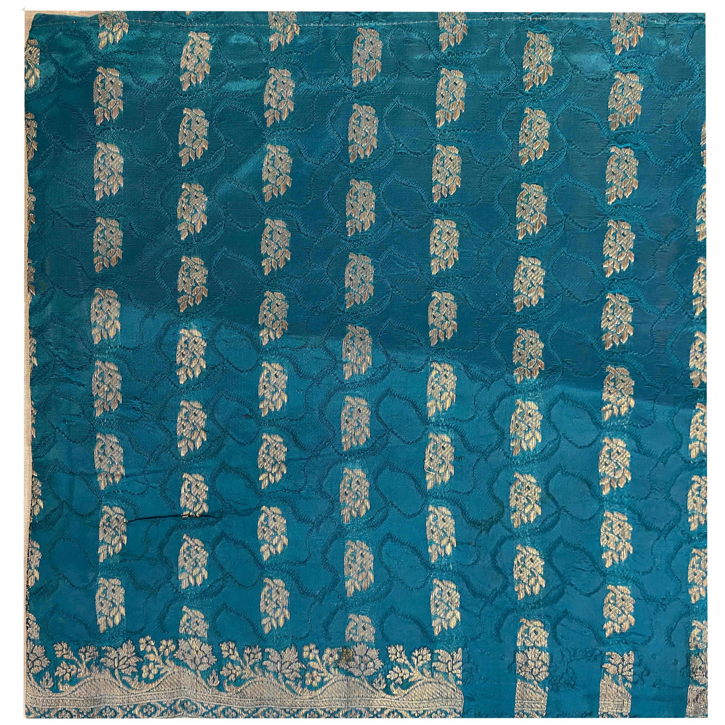 Silk Pillow Covers-Blues - Vintage India NYC