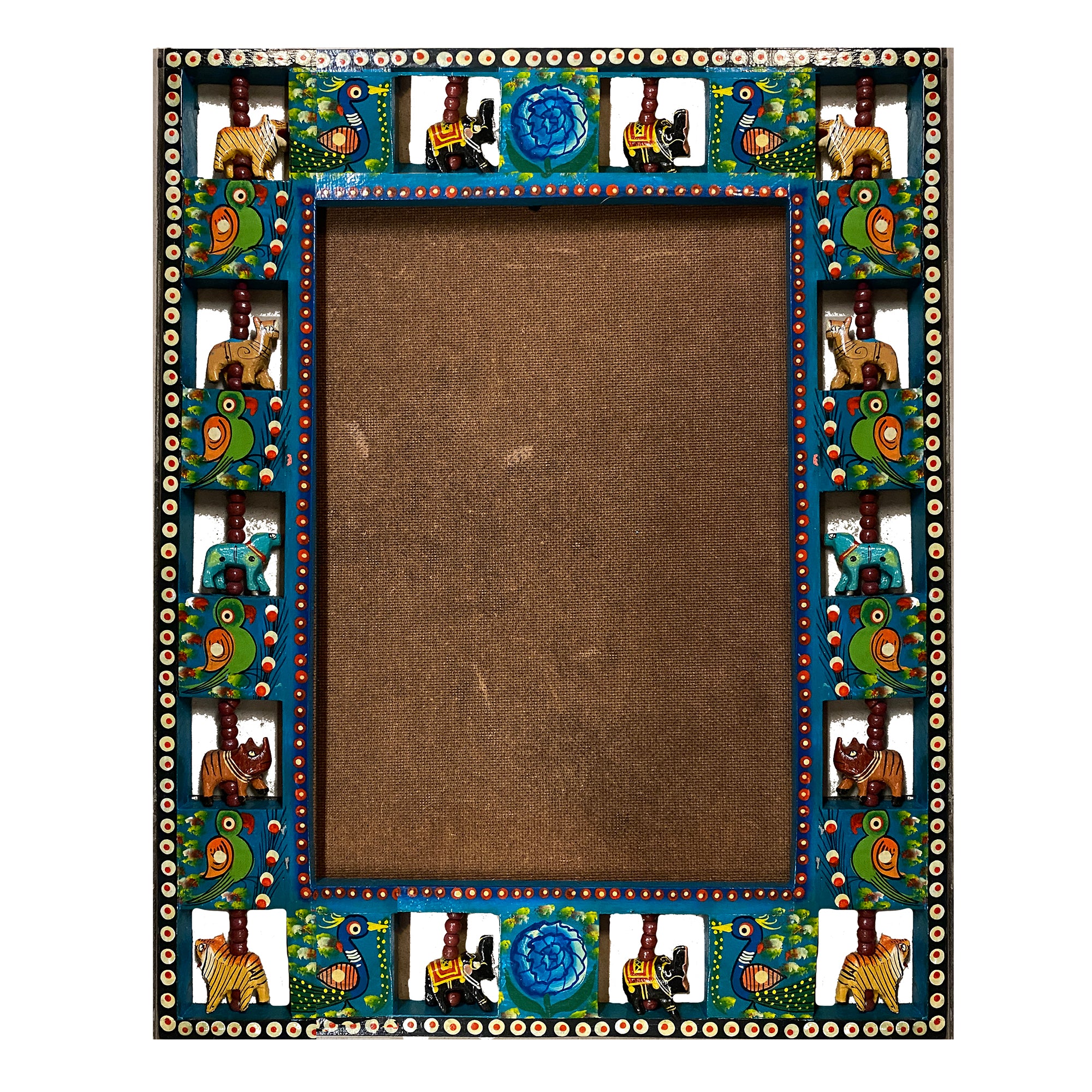 Handmade Wooden Frame - Vintage India NYC