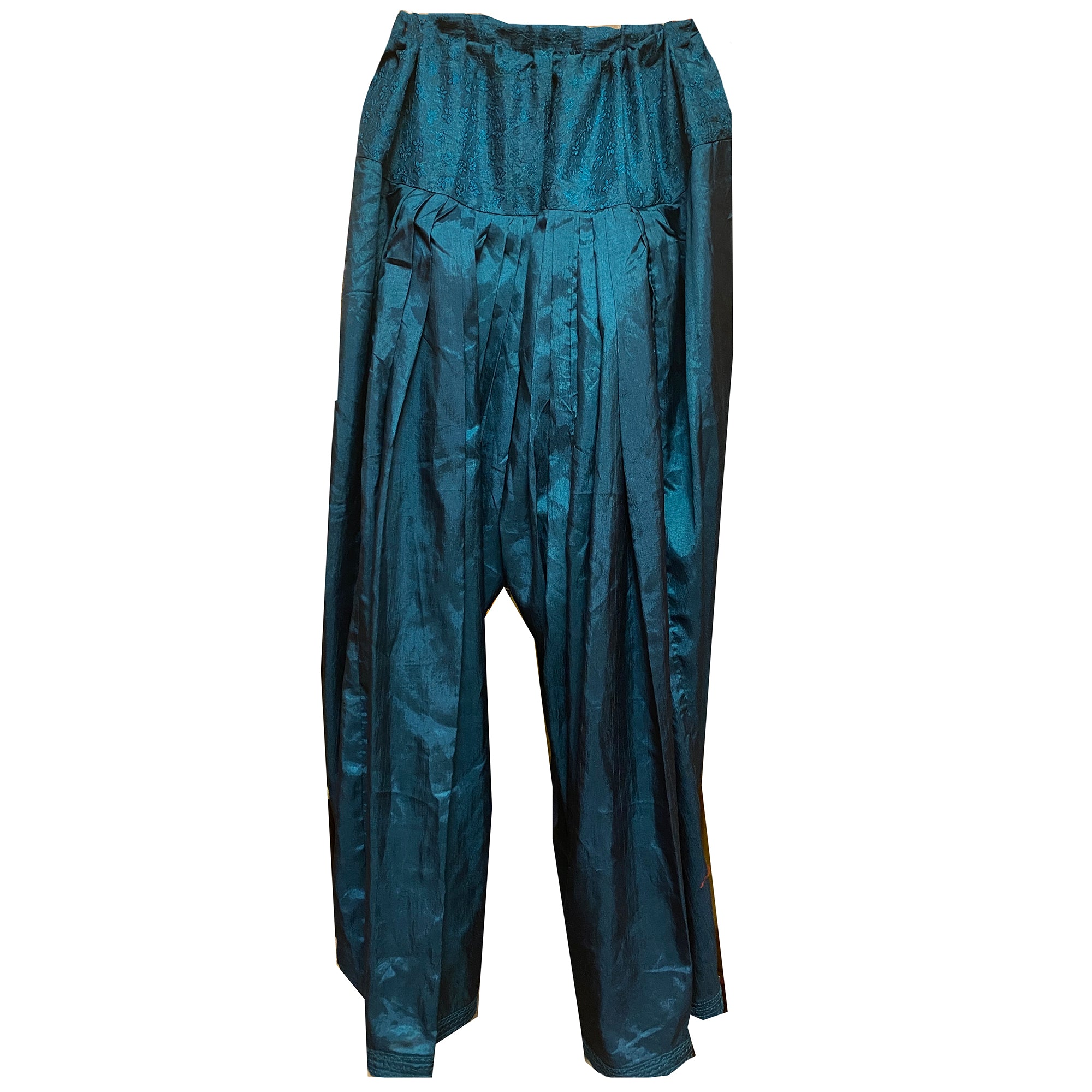 Teal Salwar Pant - Vintage India NYC