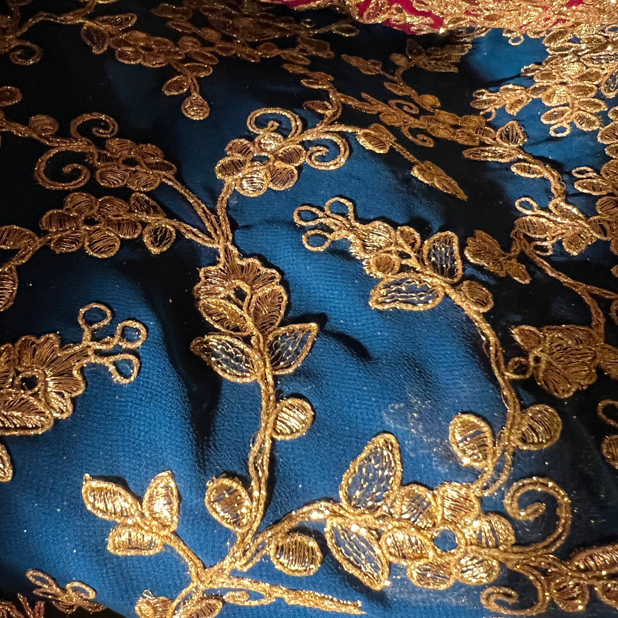 DT Georgette Sarees-Many Colors - Vintage India NYC