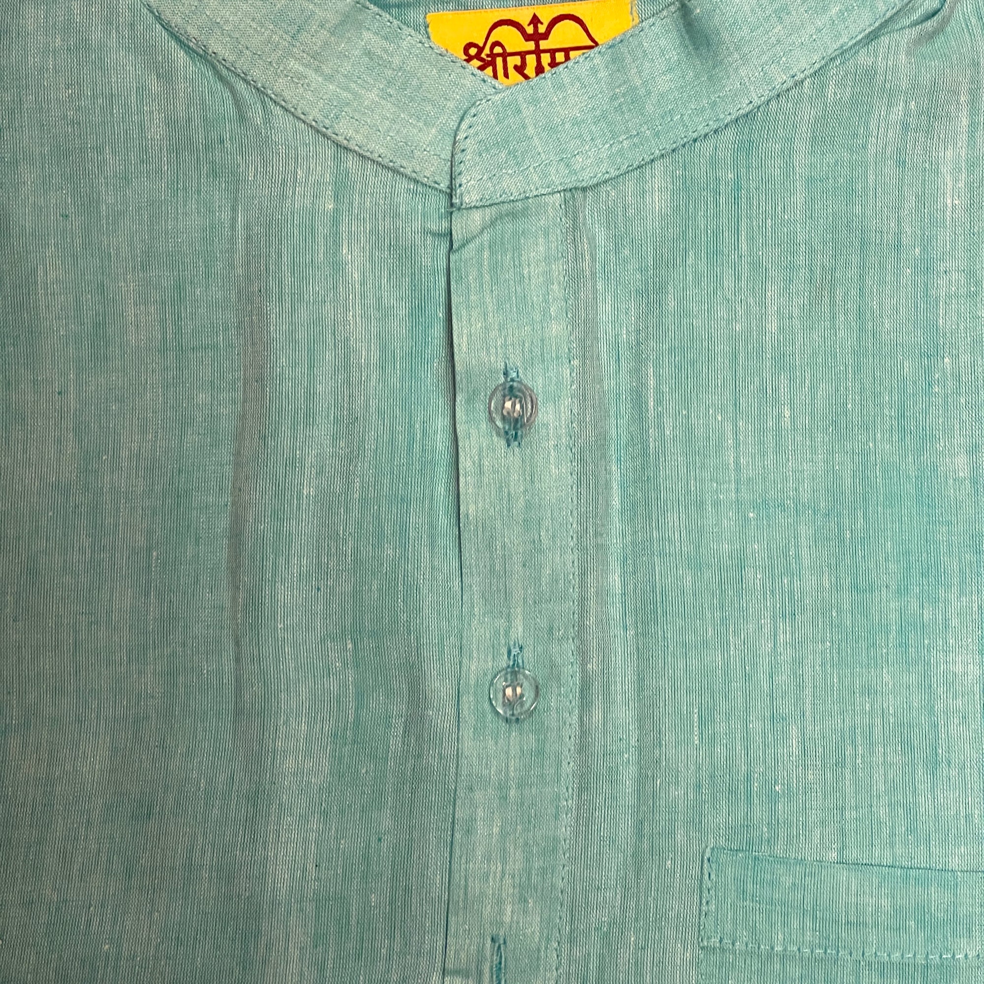 Solid Khadi Kurtas-Size 38 - Vintage India NYC