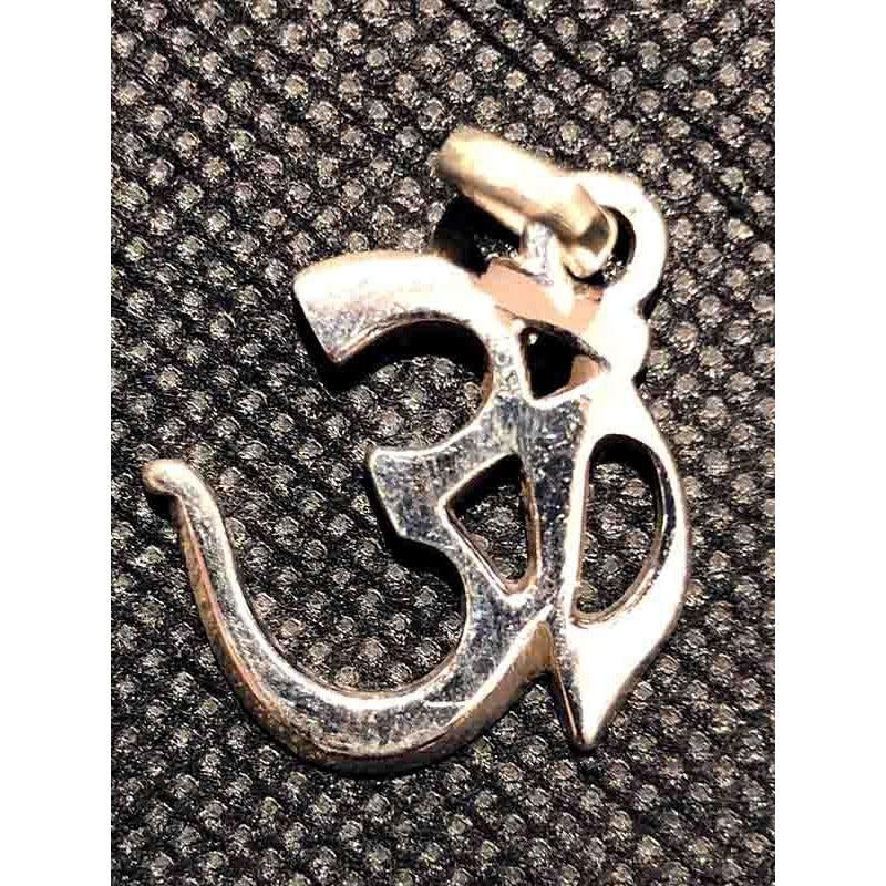 VD Silver OM Pendant - Vintage India NYC