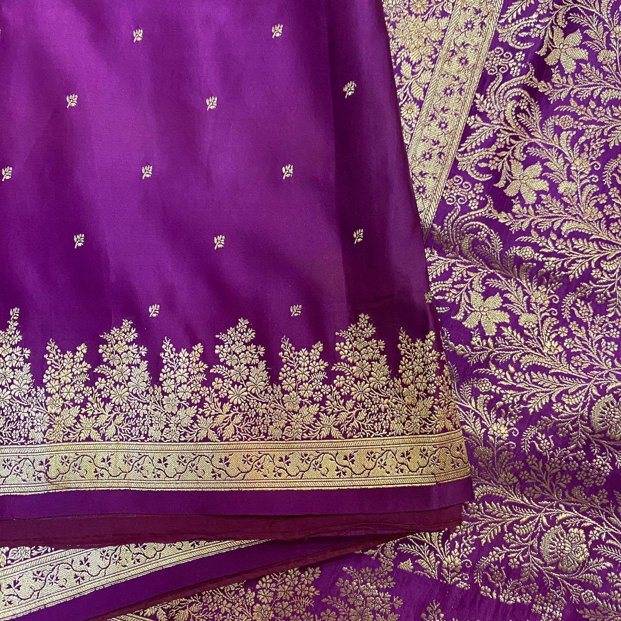 Vintage Banarasi Saree 308 - Vintage India NYC