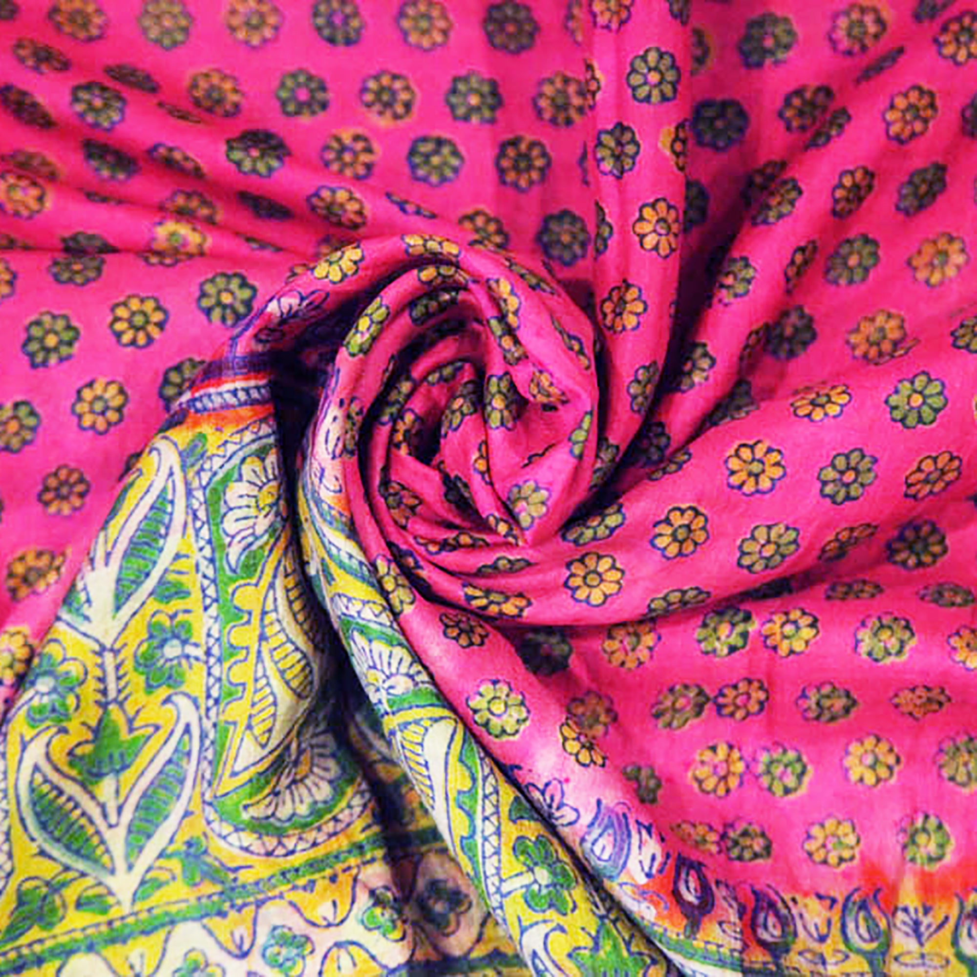 Vintage Silk Saree 1326 - Vintage India NYC