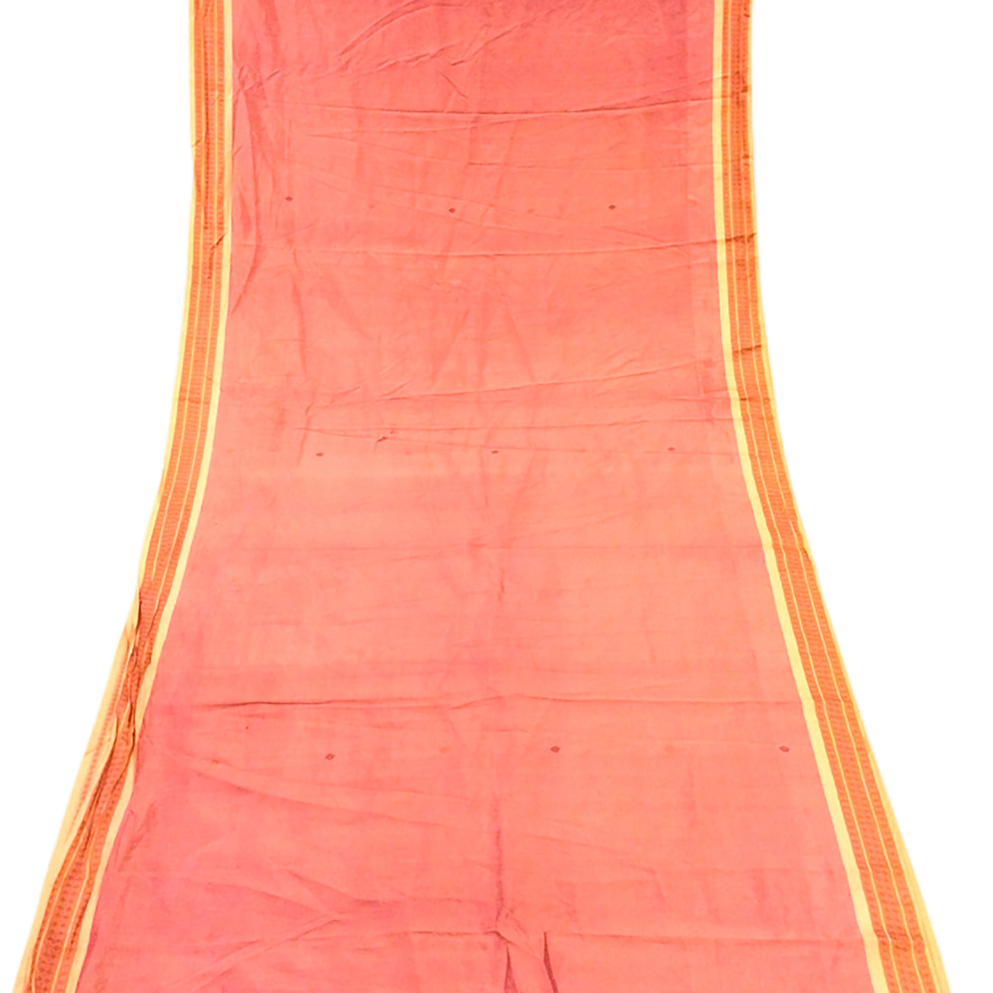 Vintage Silk Saree 2409 - Dusty Rose - Vintage India NYC