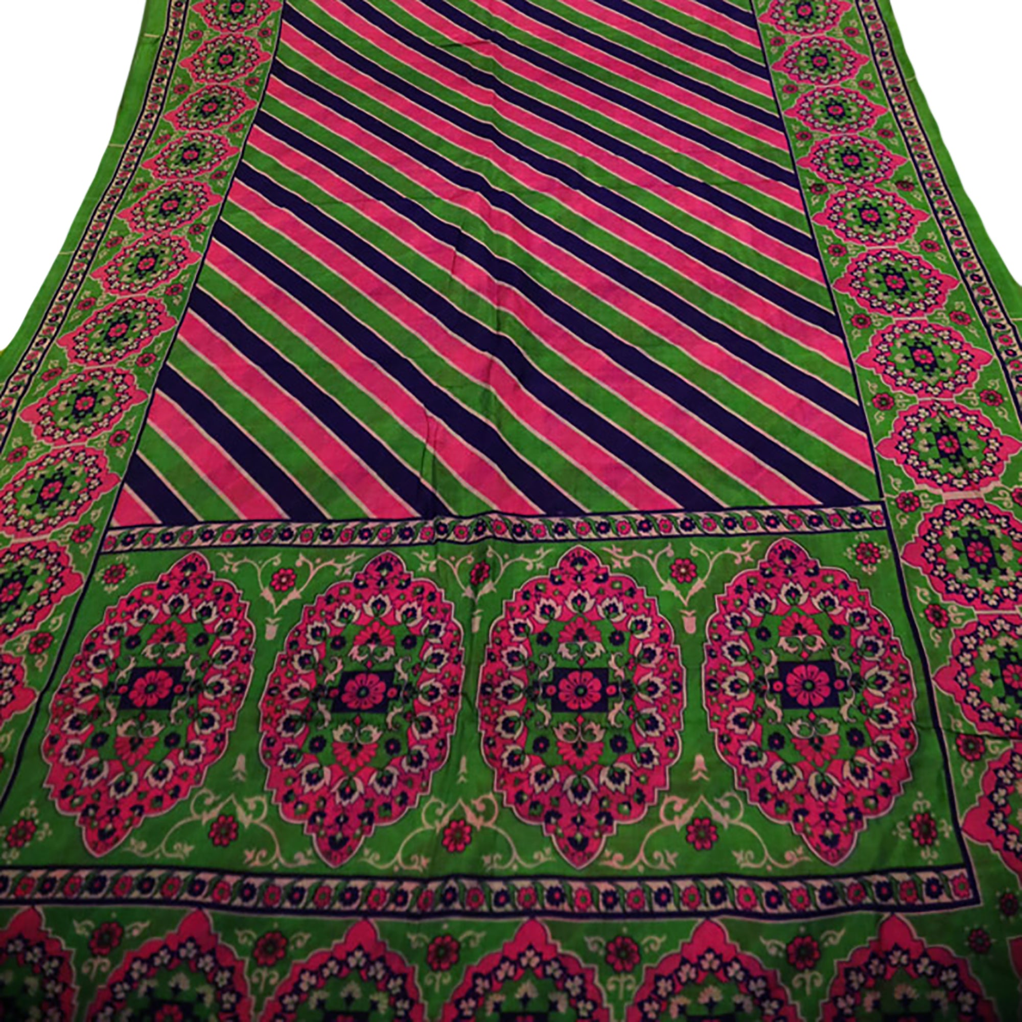 Vintage Silk Saree 2531 - Vintage India NYC