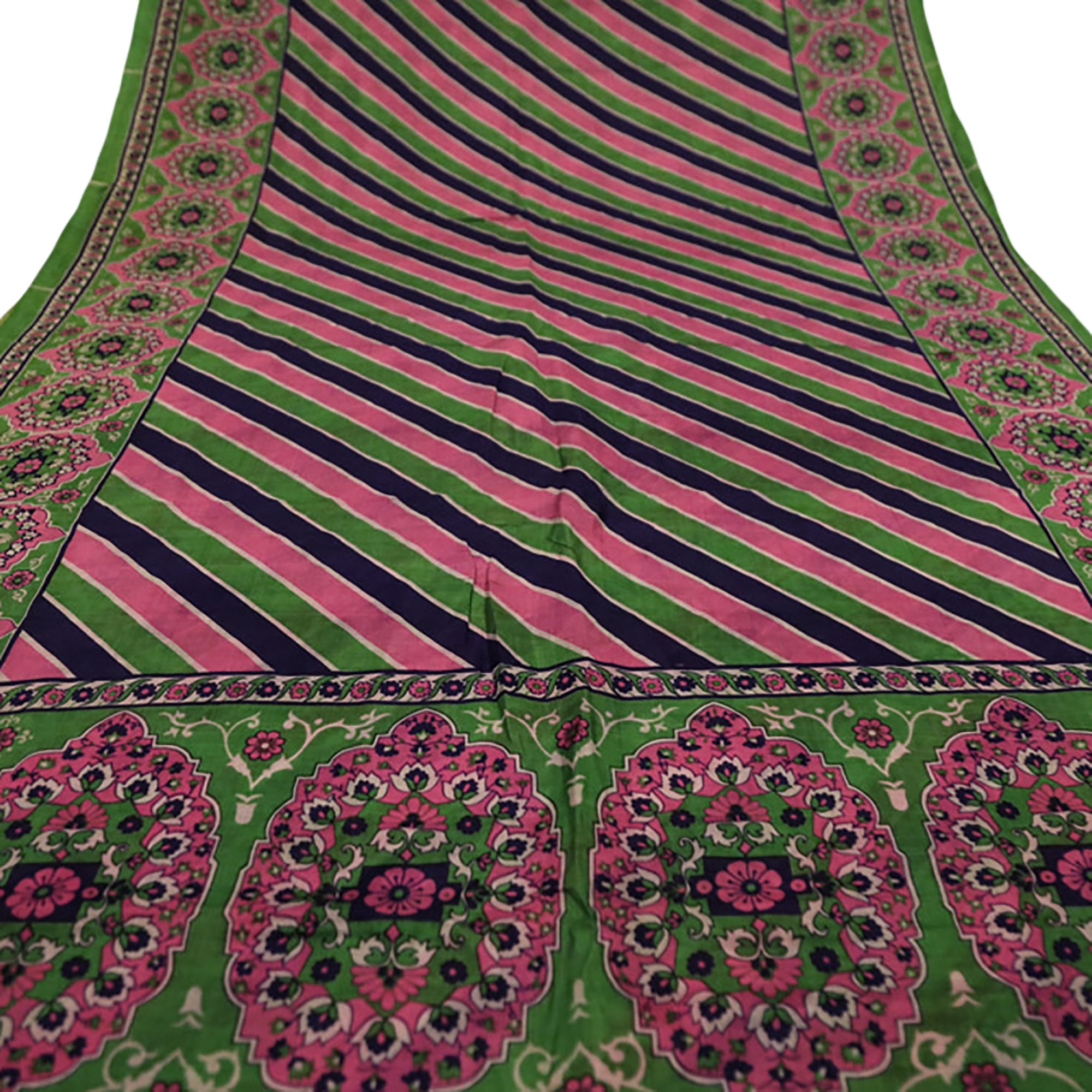 Vintage Silk Saree 2531 - Vintage India NYC
