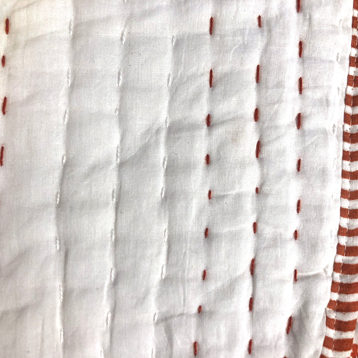 Blockprint Reversible Baby Blankets - Vintage India NYC